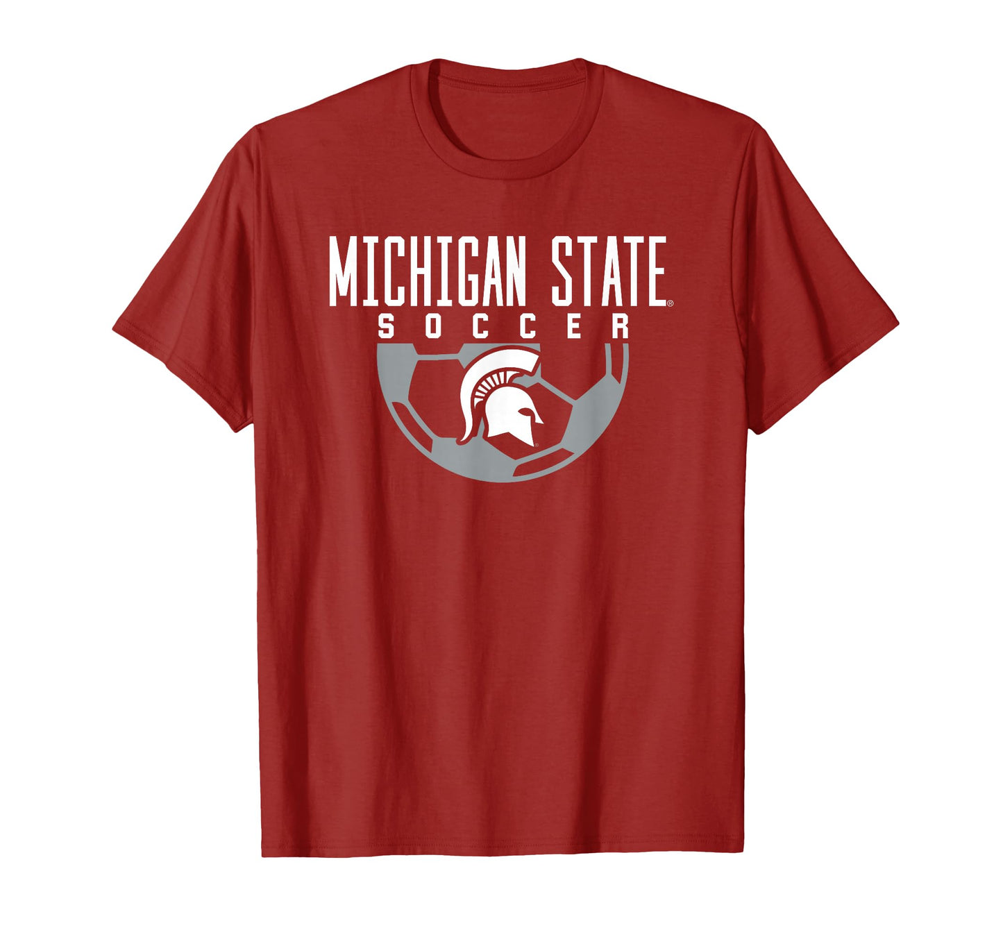 Michigan State MSU Spartans Soccer Arch T-Shirt