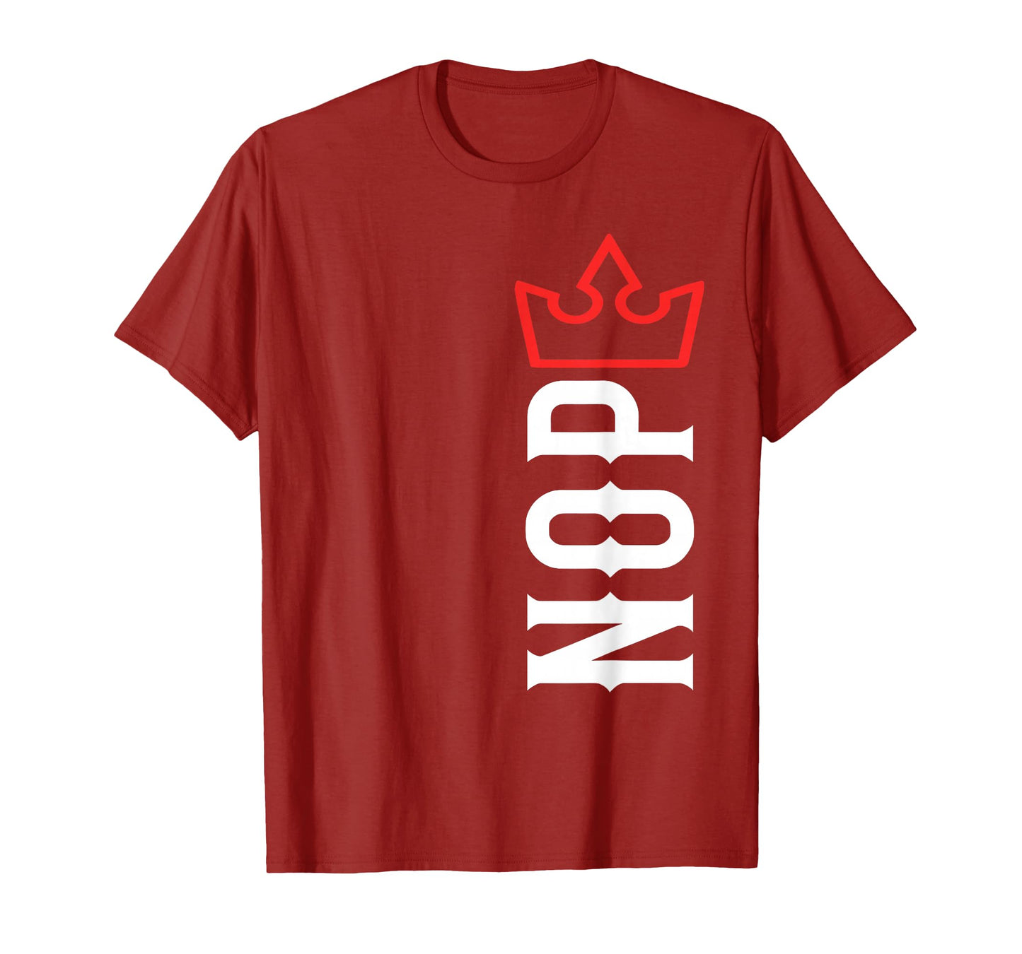 No Kings Nope Bold Minimal Protest Statement T-Shirt