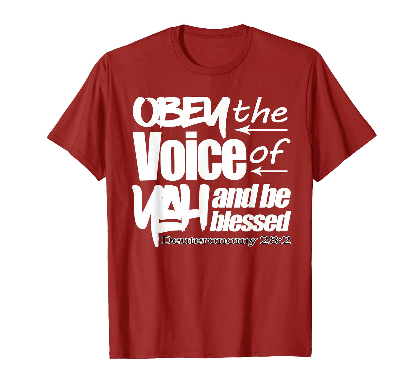 Hebrew Israelite Tribe Judah Torah Deut 28 Obey Yah T-Shirt T-Shirt