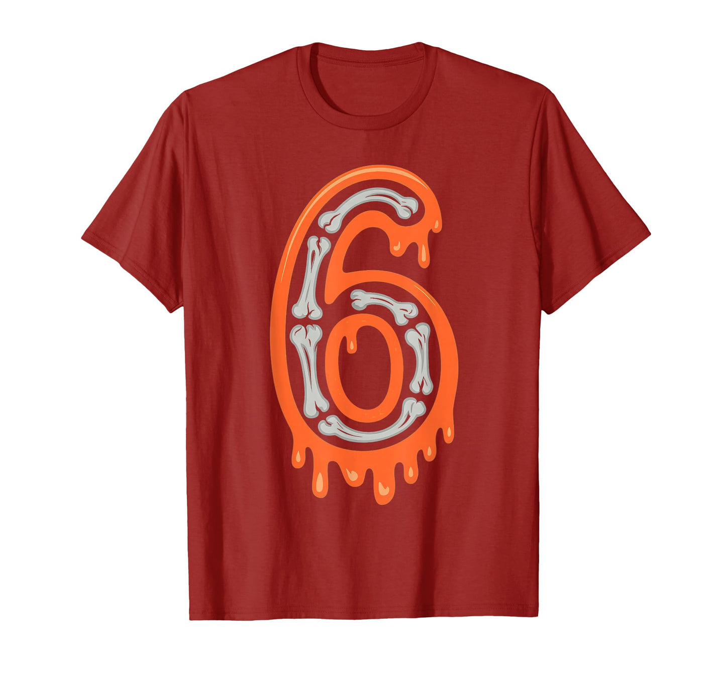 Six Seven Meme 6 7 Skeleton Halloween Costume Couple T-Shirt