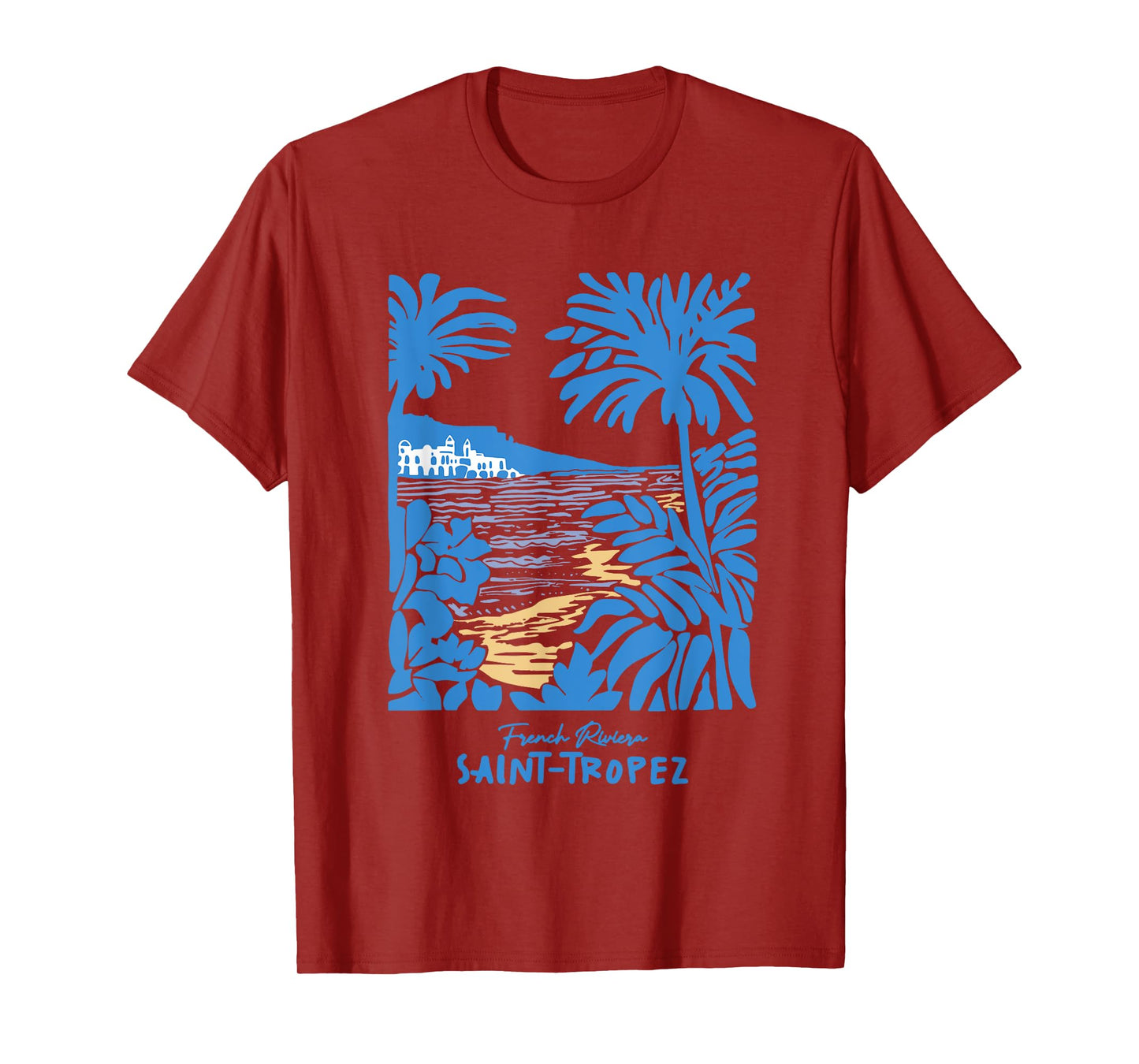 Saint Tropez French Riviera Southern France Vacation T-Shirt