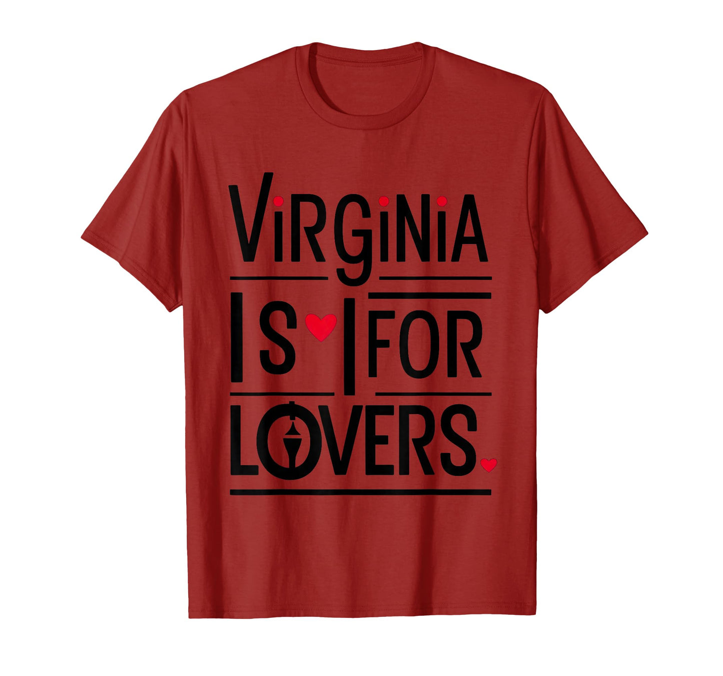 Vintage Virginia is for The Lovers T-Shirt