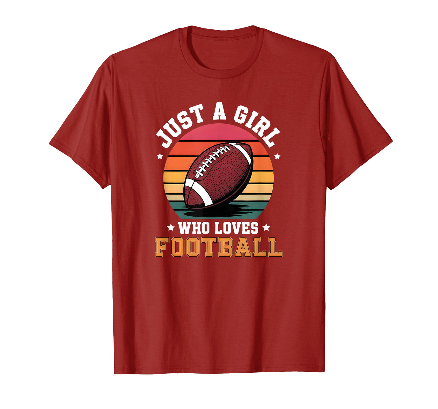 Girls Football T-Shirt