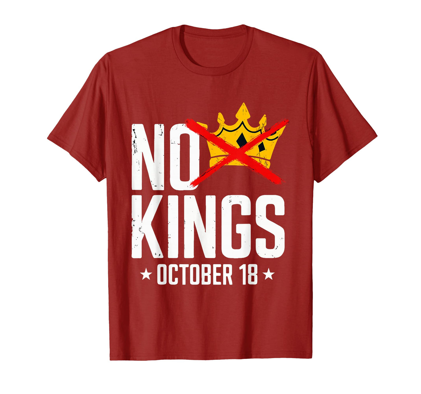 No King Patriotic Freedom for Men Women Gifts T-Shirt