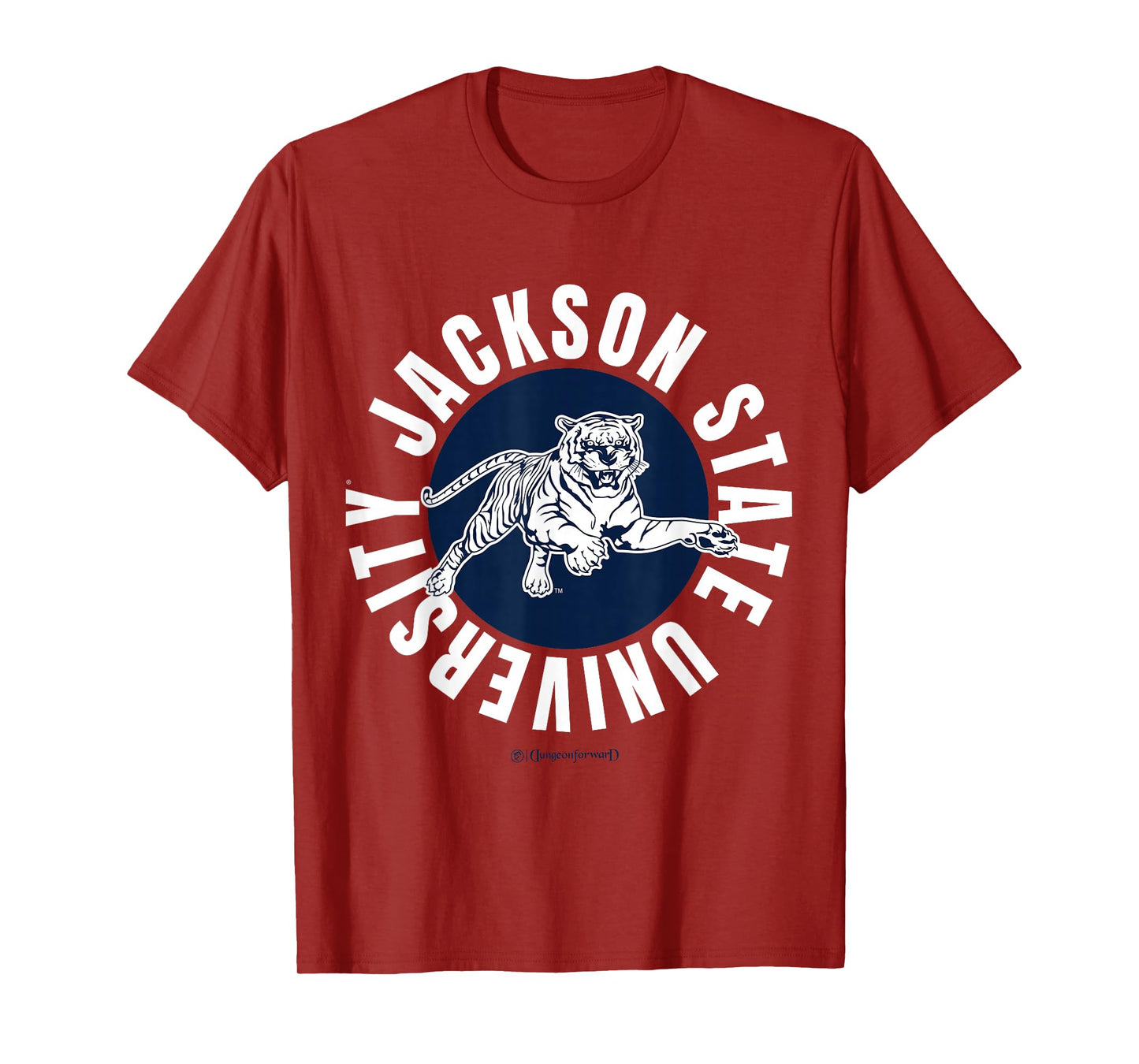 The Yard Essentials - Jackson State University - JSU Circle T-Shirt