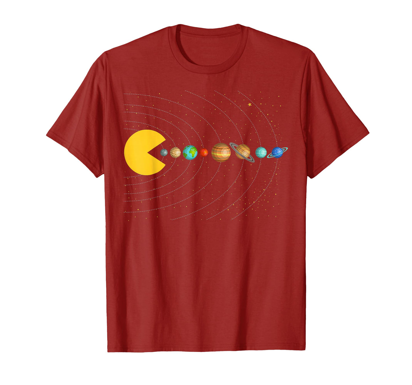 Solar System Astronomy Space Video Games Funny Gifts Graphic T-Shirt