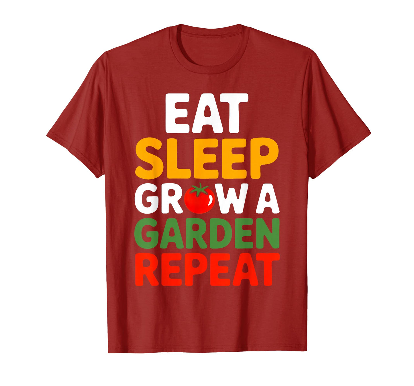 Eat Sleep Grow a Garden Repeat Funny Game T-Shirt