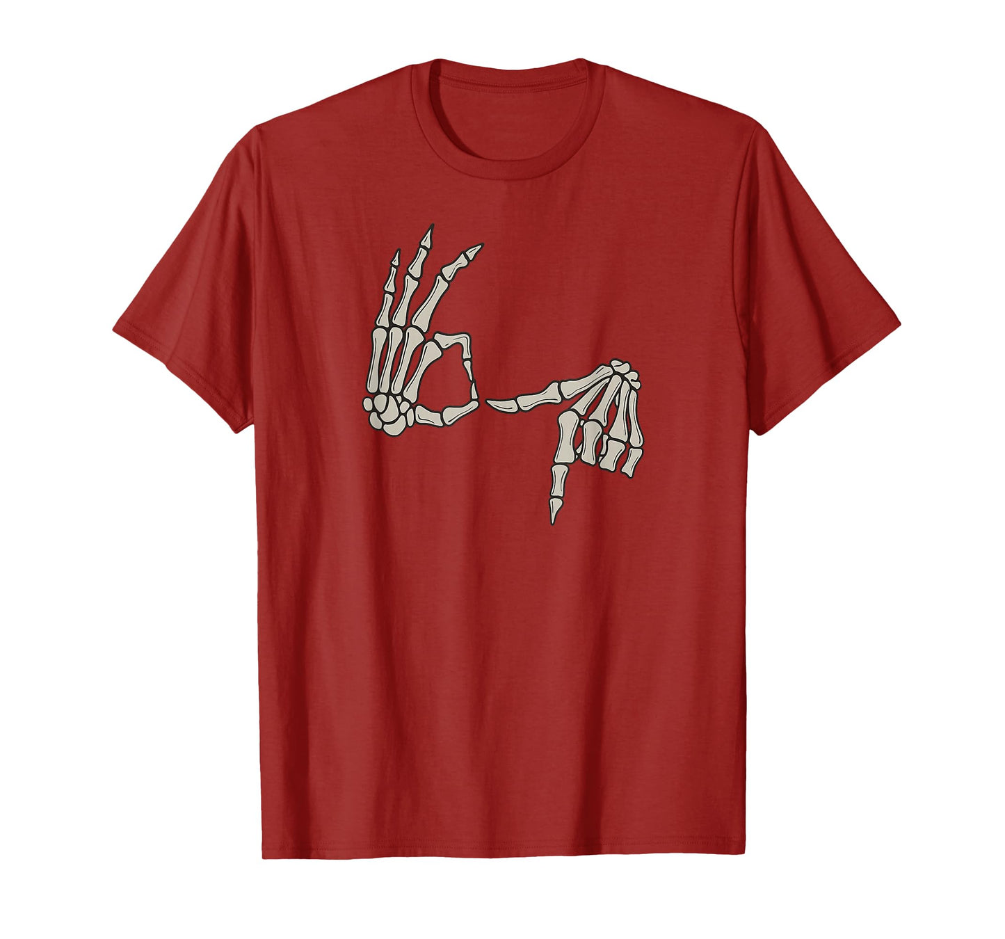Skeleton Hands 67, Funny Gen Z Slang Six Seven Viral Meme T-Shirt