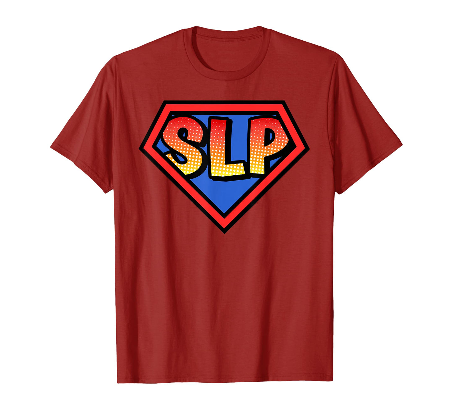 Superhero SLP Speech Therapy Halloween Costume T-Shirt