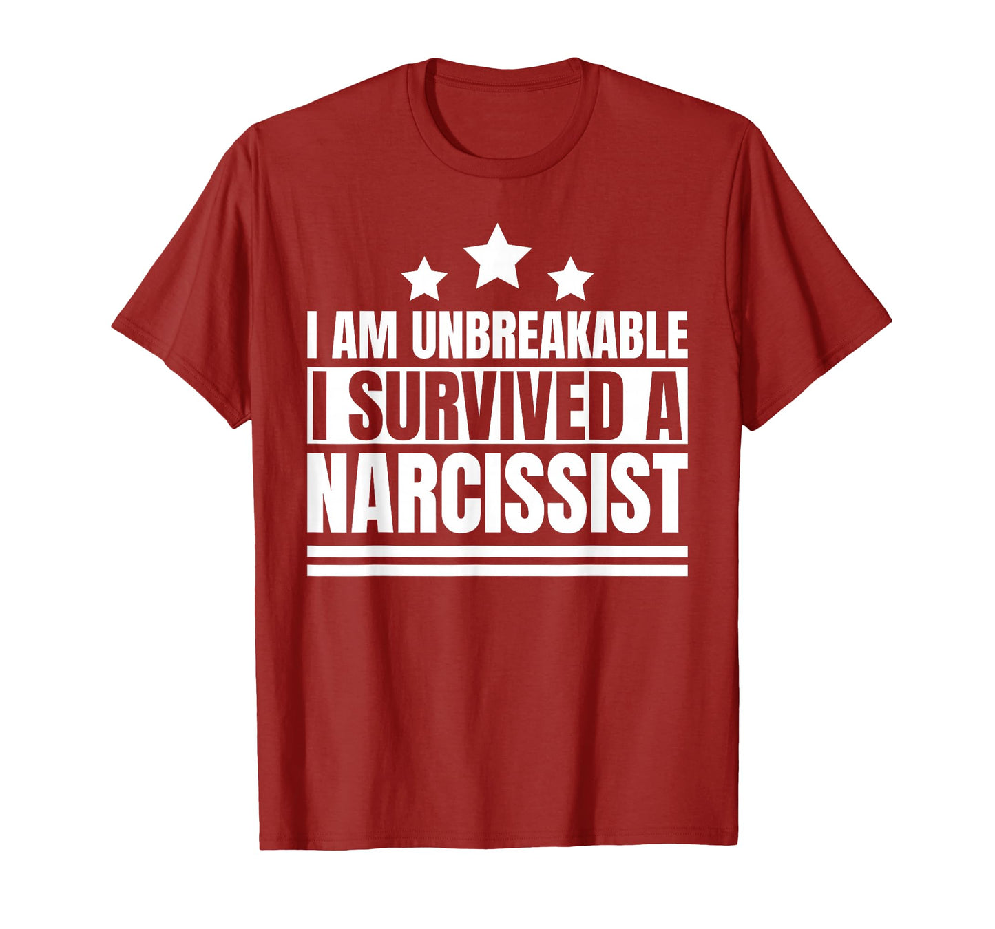 Divorced Domestic Violence Abuse Awareness Funny T I am Unbreakable I survived a Narcissist Divorce Survivor T-Shirt, Small, Black
