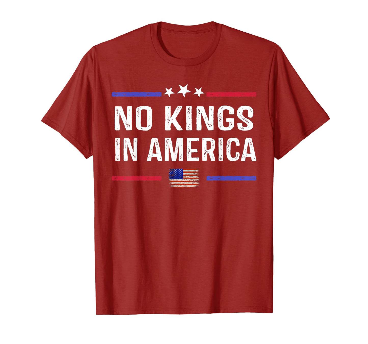 No Kings In America Since 1776 Patriotic USA 4th Of July T-Shirt