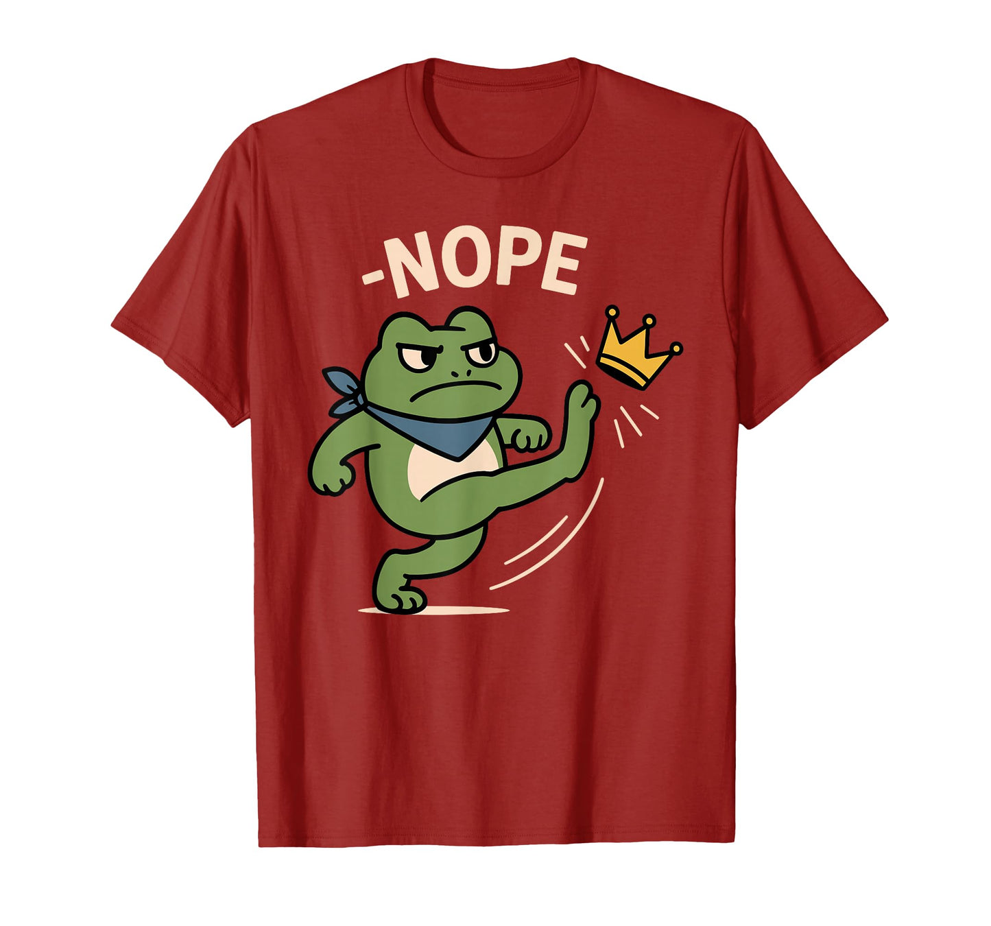 Portland Frog No Kings T-Shirt