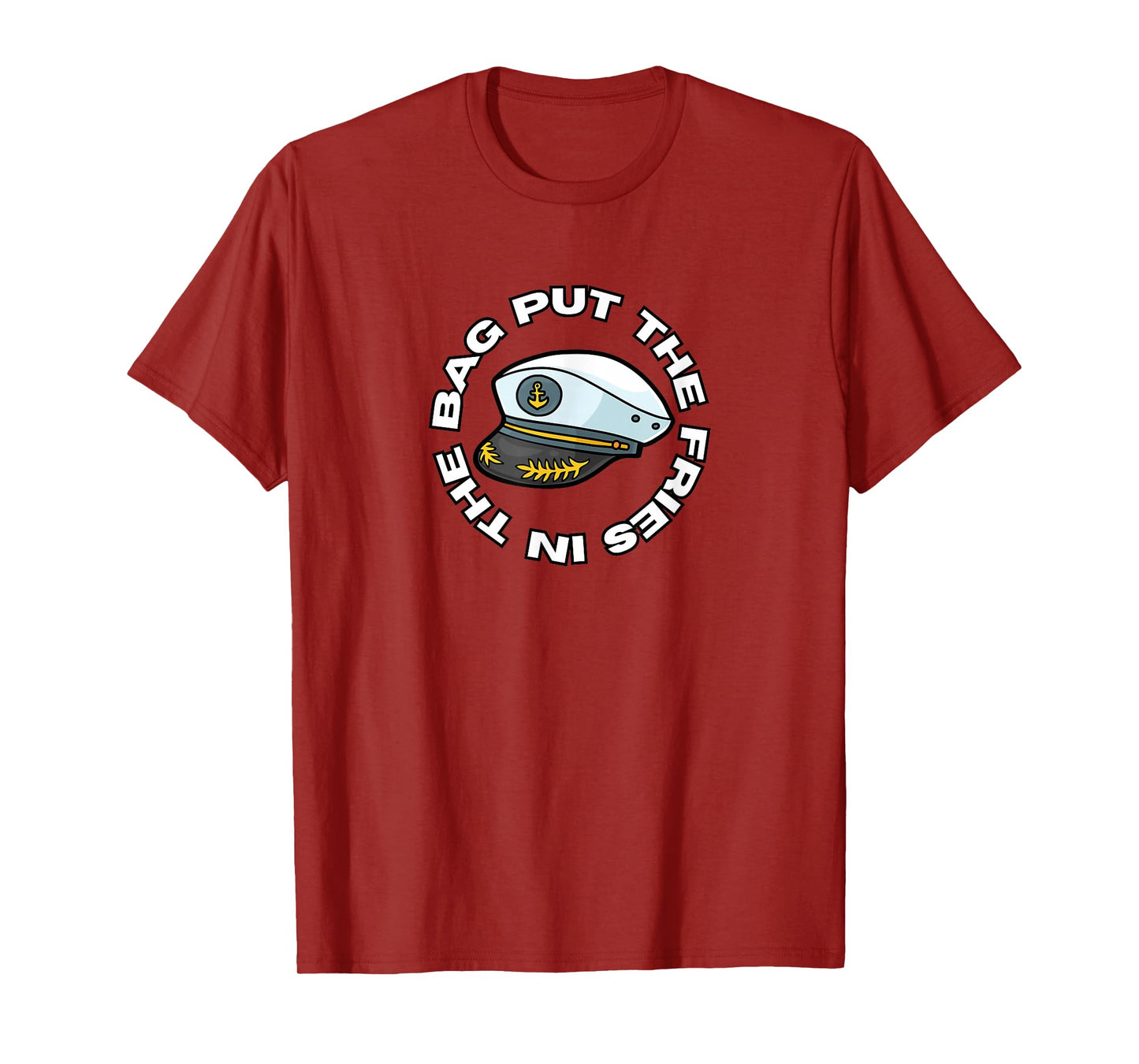 PUT THE FRIES IN THE BAG - WOTS Josh Block T-Shirt