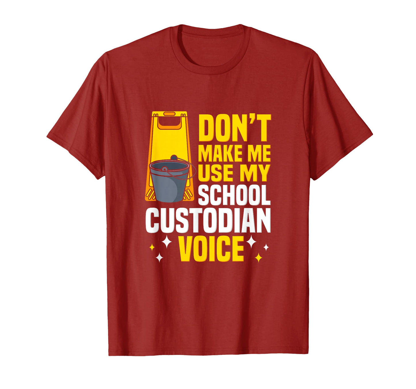 School Custodian Appreciation Day Janitor Custodian Job T-Shirt
