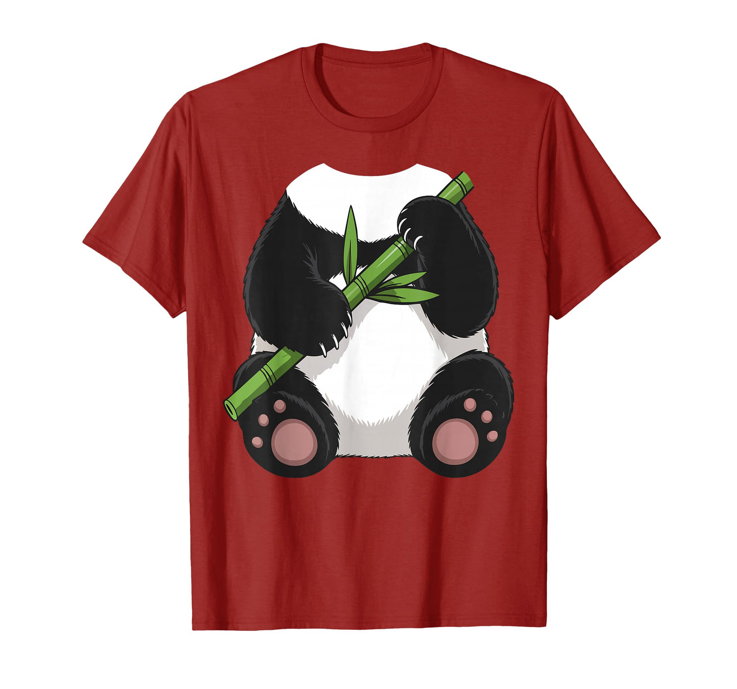 Panda Shirt Adult Kids Men Women Panda Bear Costume T-Shirt