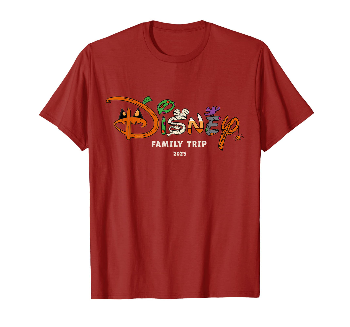 Disney Halloween Family Trip 2025 Matching Vacation T-Shirt