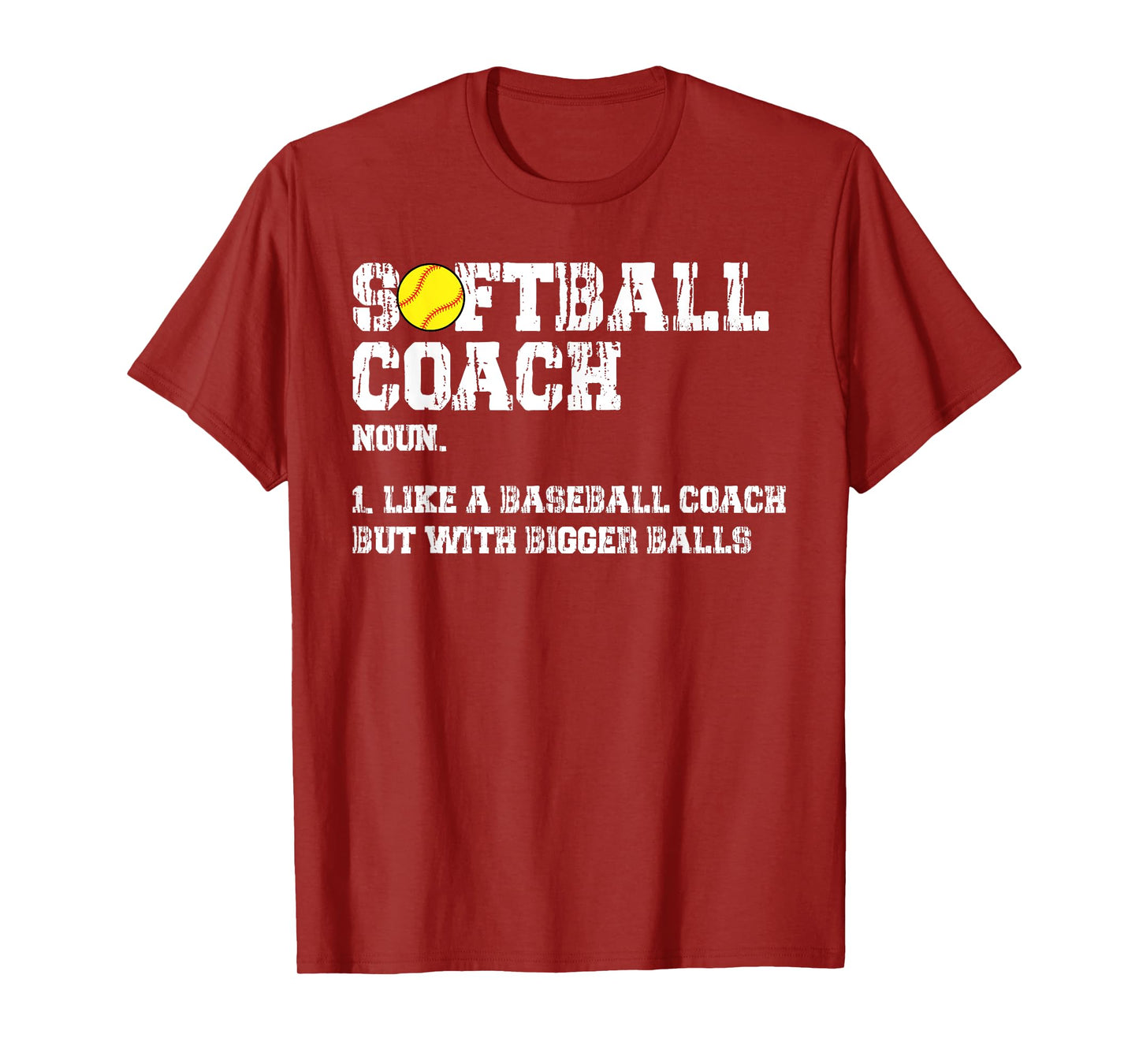 Softball Coach Definition Like A Baseball Coach T-Shirt