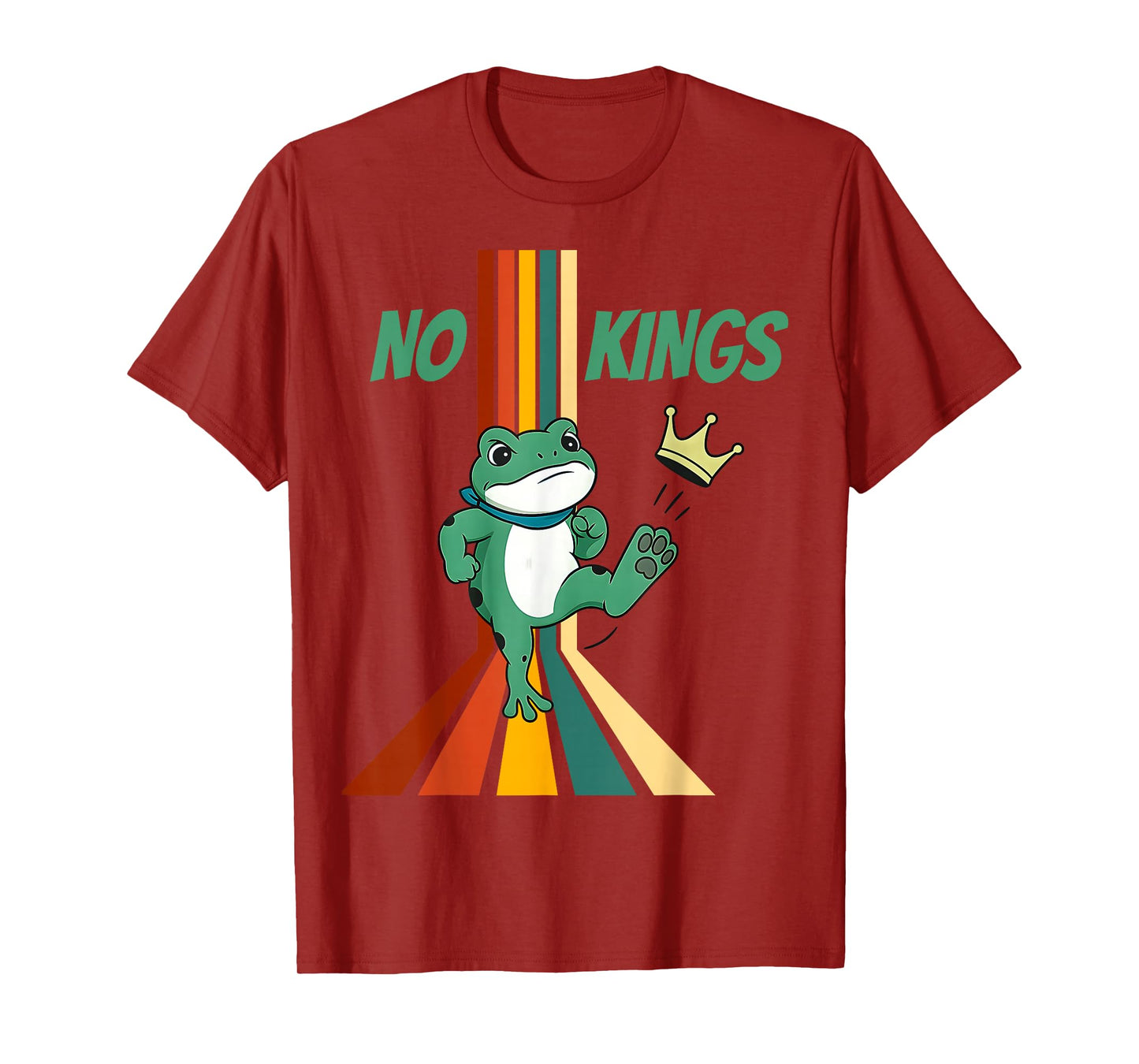 No Kings Tee Portland Frog Protest T-Shirt