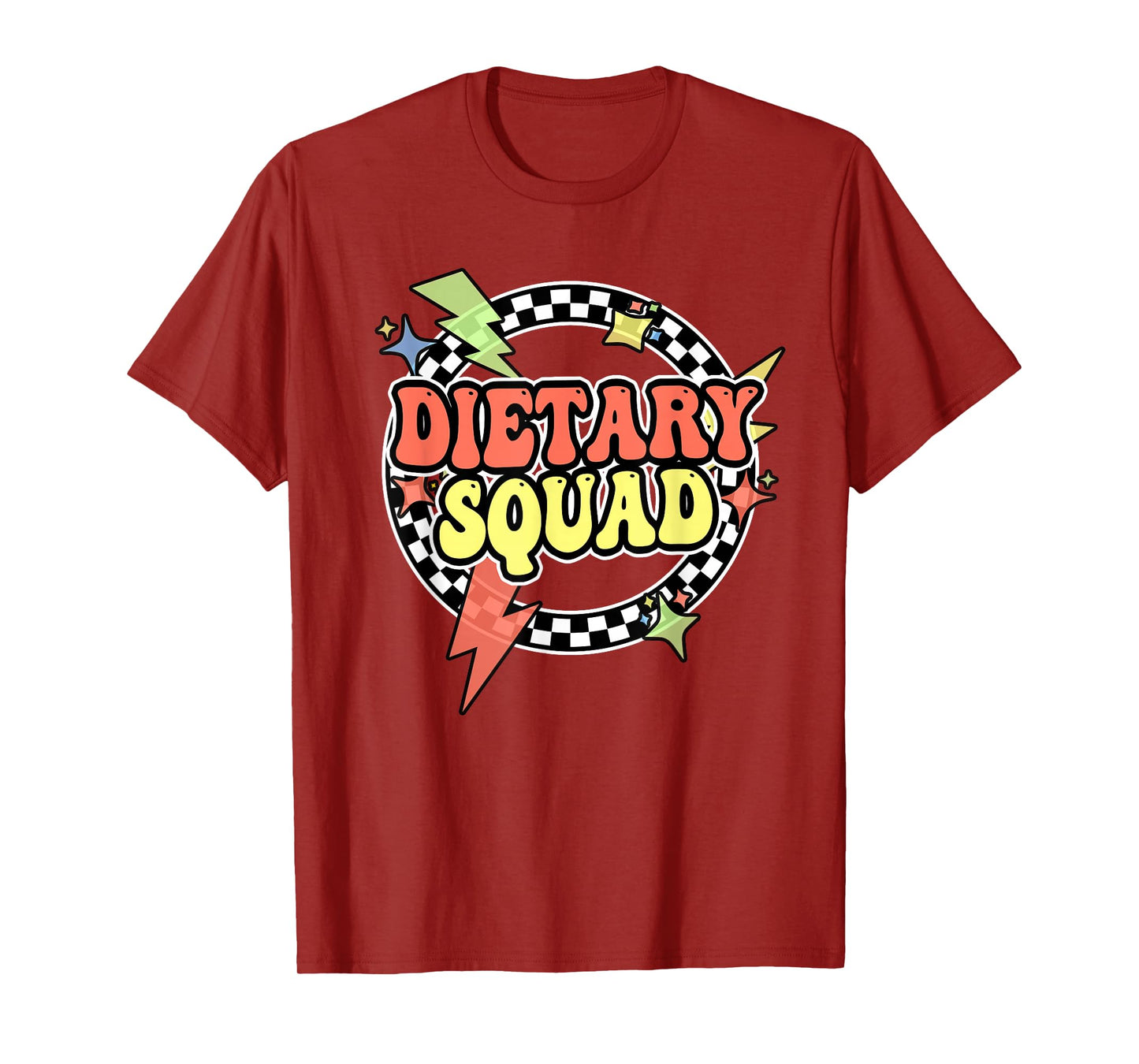Retro Dietary Squad Dietary Appreciation Week For Staff T-Shirt