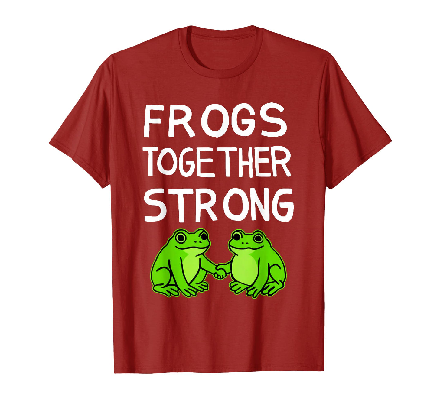 Portland Frog Protest - Frogs Stronger Together T-Shirt