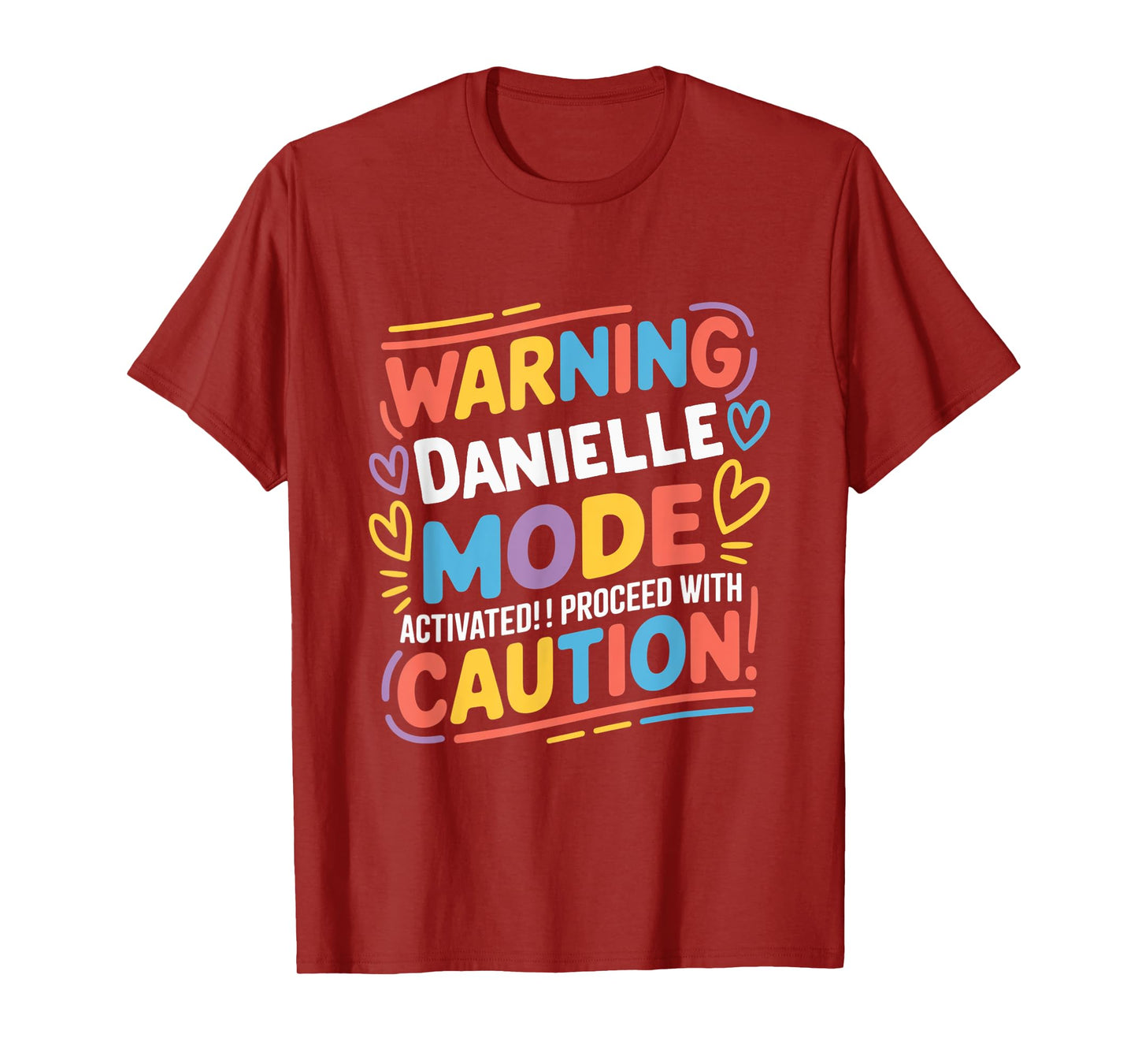 DANIELLE Personalized Name Cute Custom Danielle Name T-Shirt