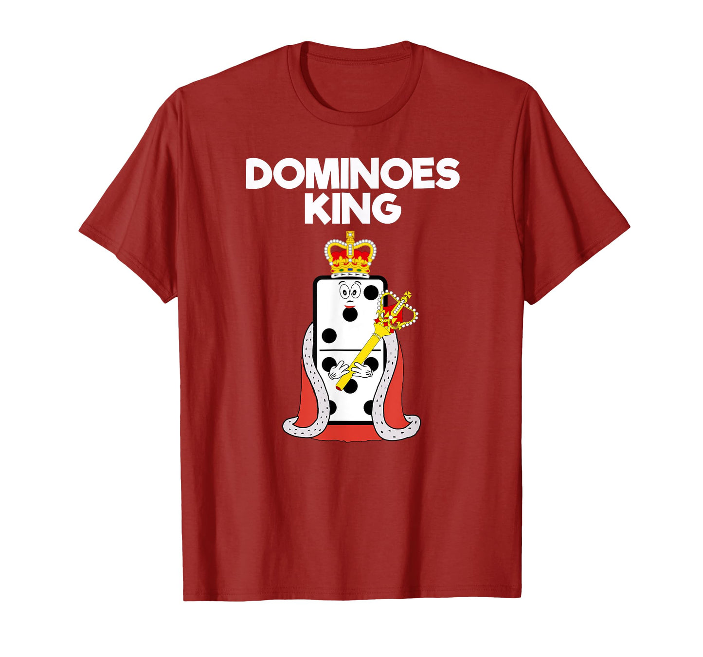 Dominoes T-Shirt - Funny Dominoes King T-Shirt