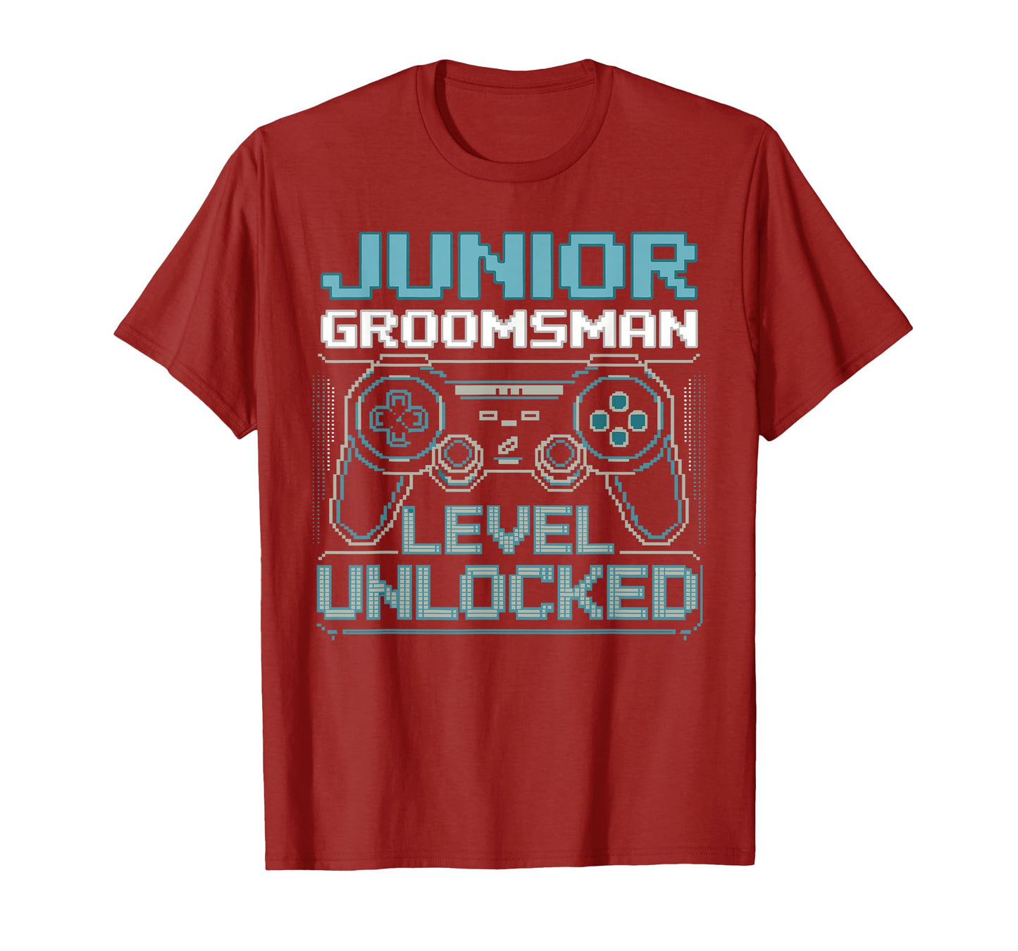 Cute Junior Groomsman Gaming Wedding Party Jr Boys T-Shirt