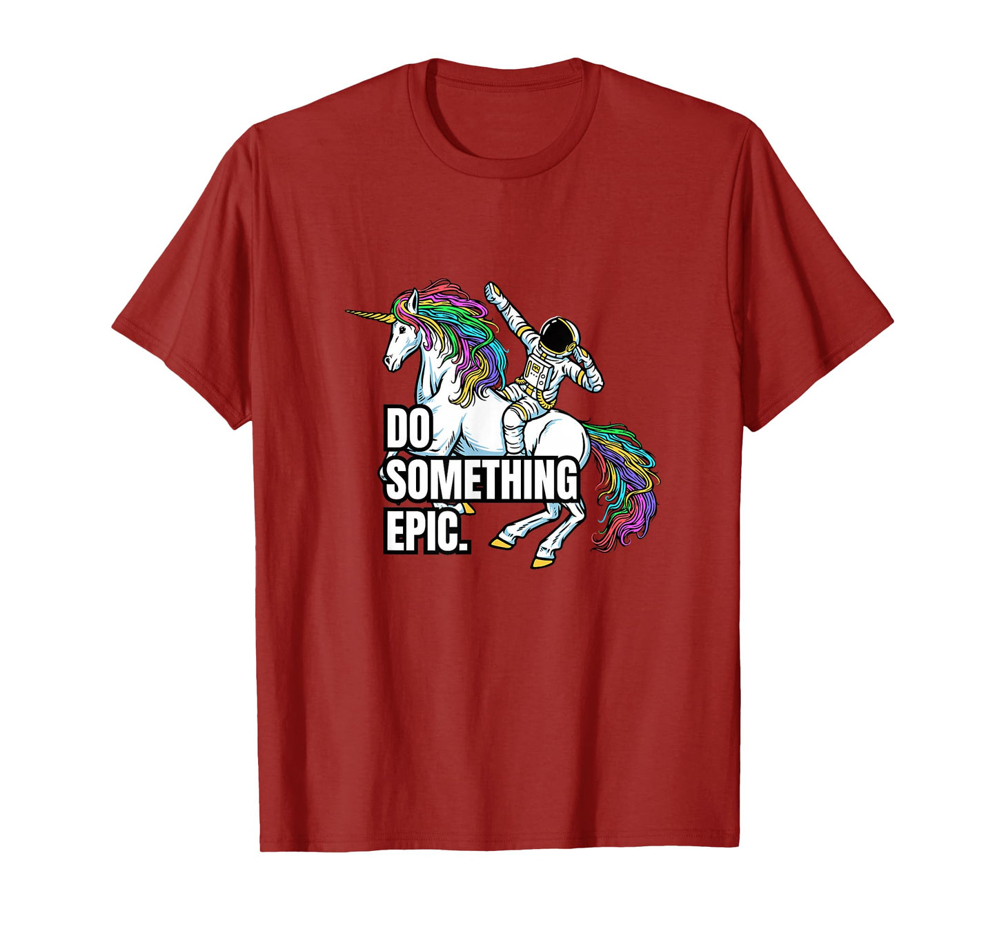 Funny Spacecore Motivational Graphic, Do Something Epic T-Shirt