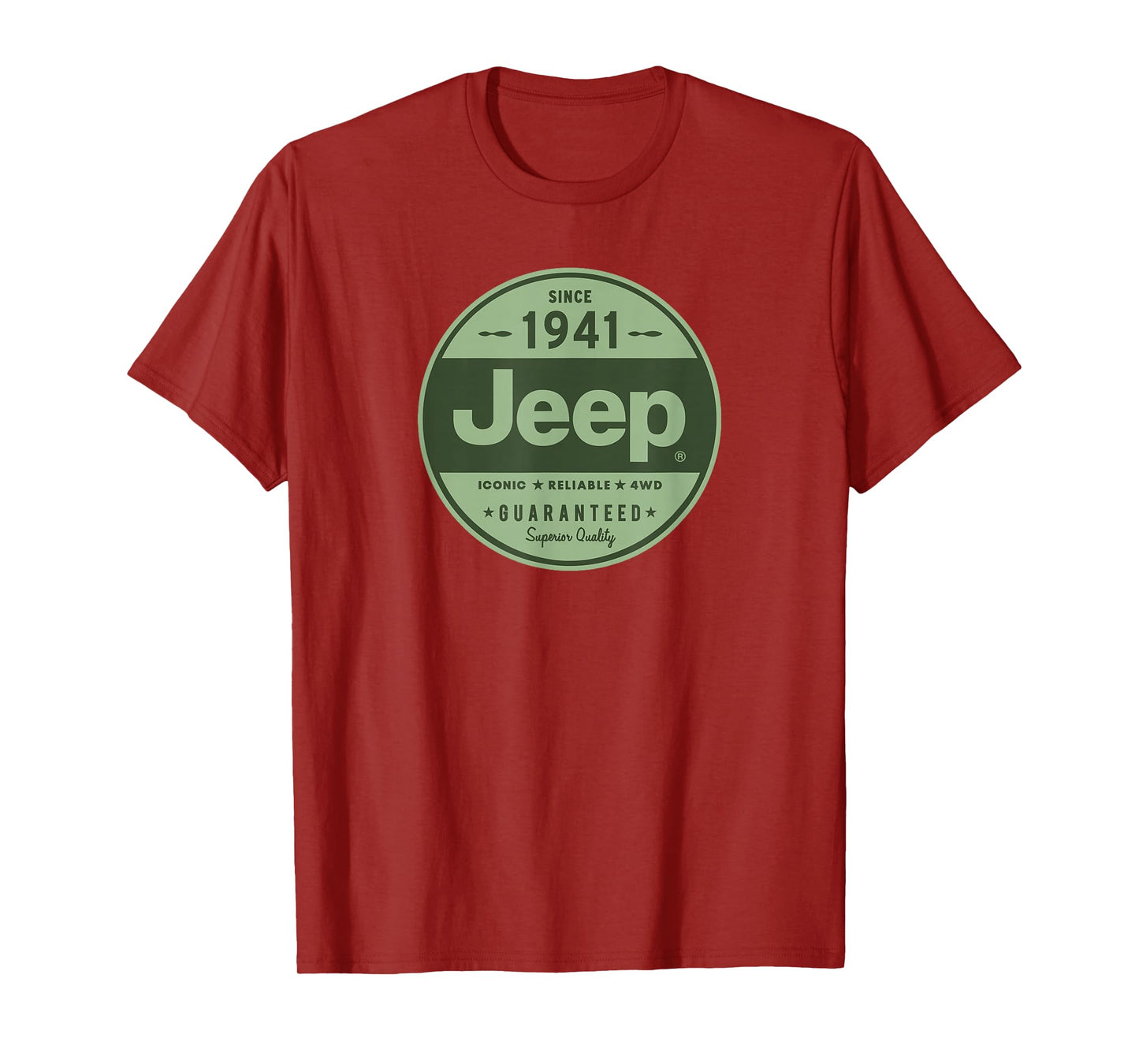 Jeep 1941 Vintage Logo - Officially Licensed T-Shirt
