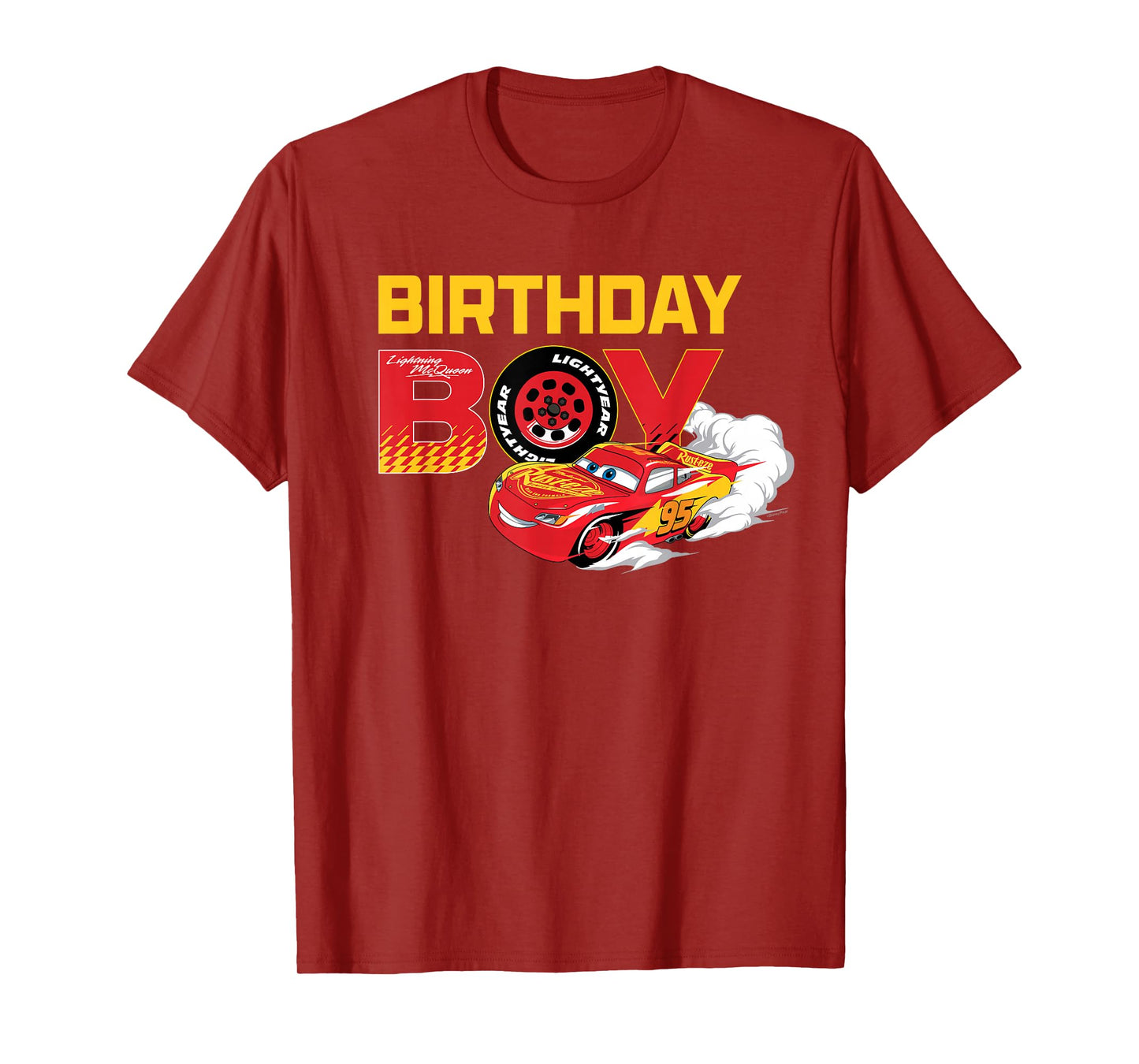 Disney & Pixar's Cars “Birthday Boy” Lightning McQueen T-Shirt