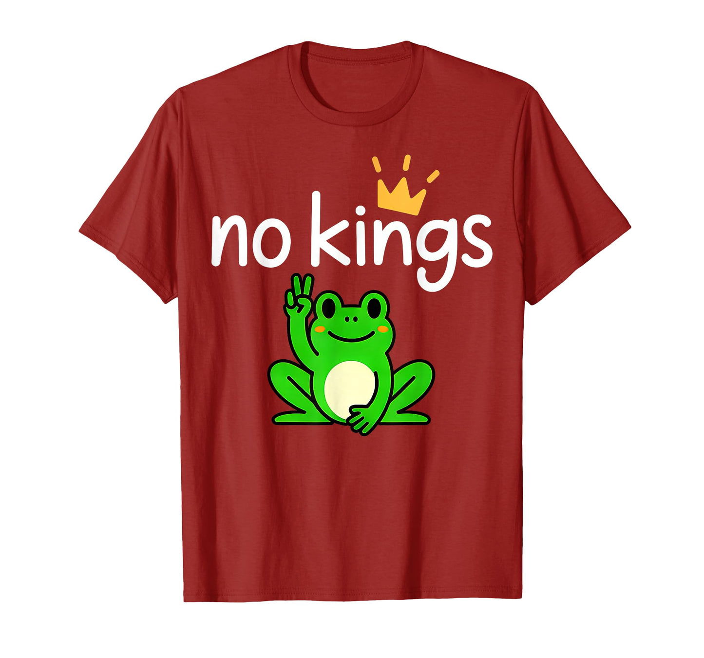 No Kings Day Portland Shirt Frog Protest T-Shirt