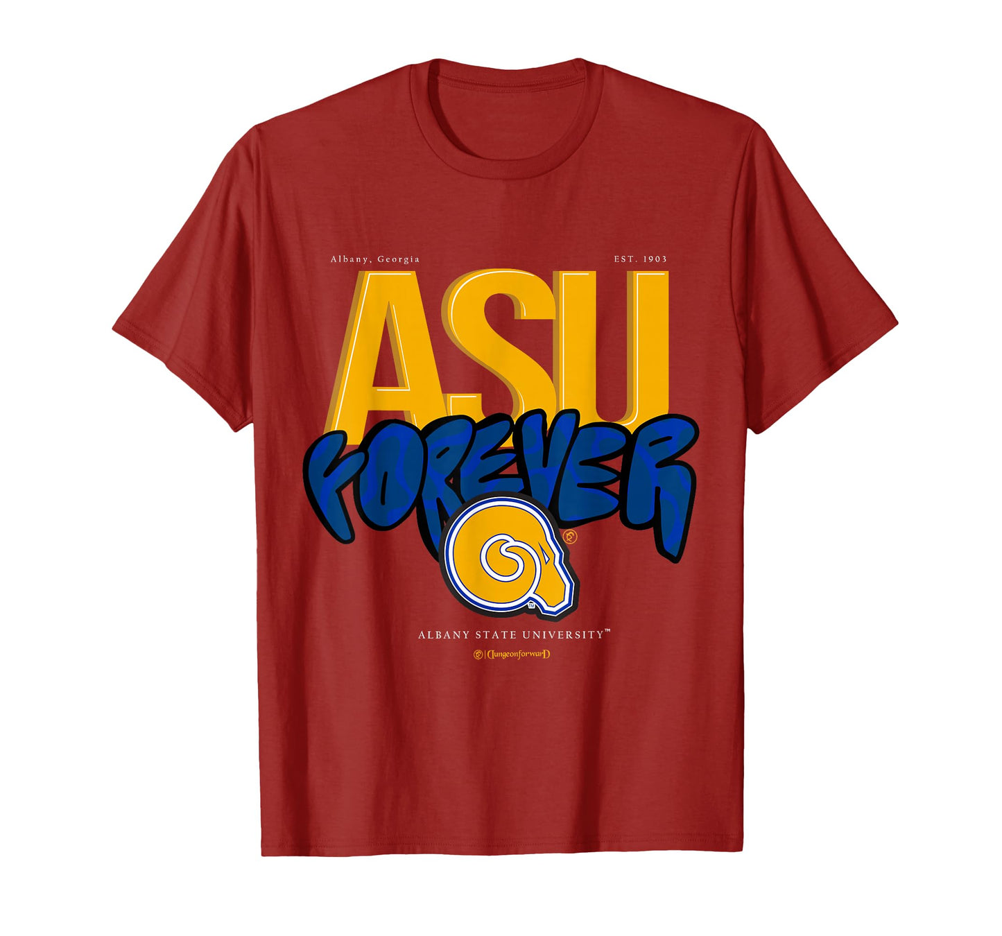 The Yard Essentials - Albany State University - ASU Forever T-Shirt
