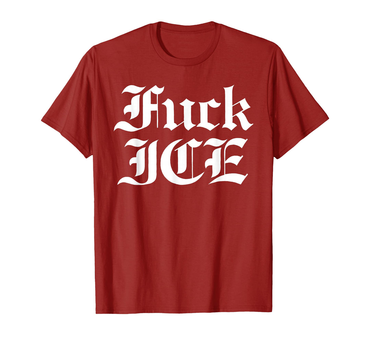 Fuck Ice Abolish Ice Chinga La Migra Gothic Style Mexican T-Shirt