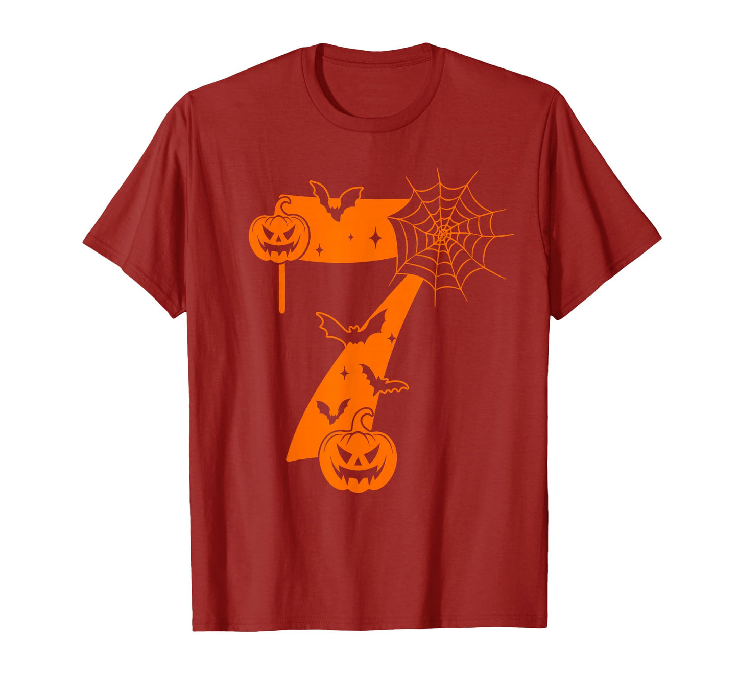 Fun Six Seven 6 7 Meme Design Couples Halloween T-Shirt