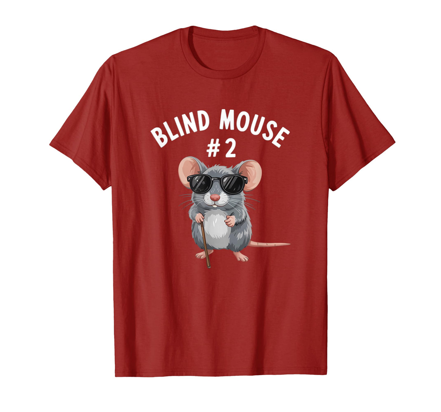 Blind Mouse 2 Three Blind Mice Halloween Costume T-Shirt