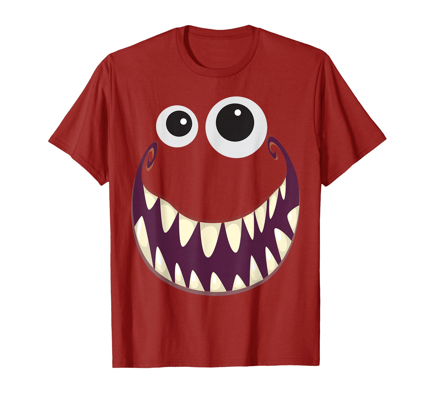 Monster Face Easy Costume Ideas Halloween Graphic T-Shirt