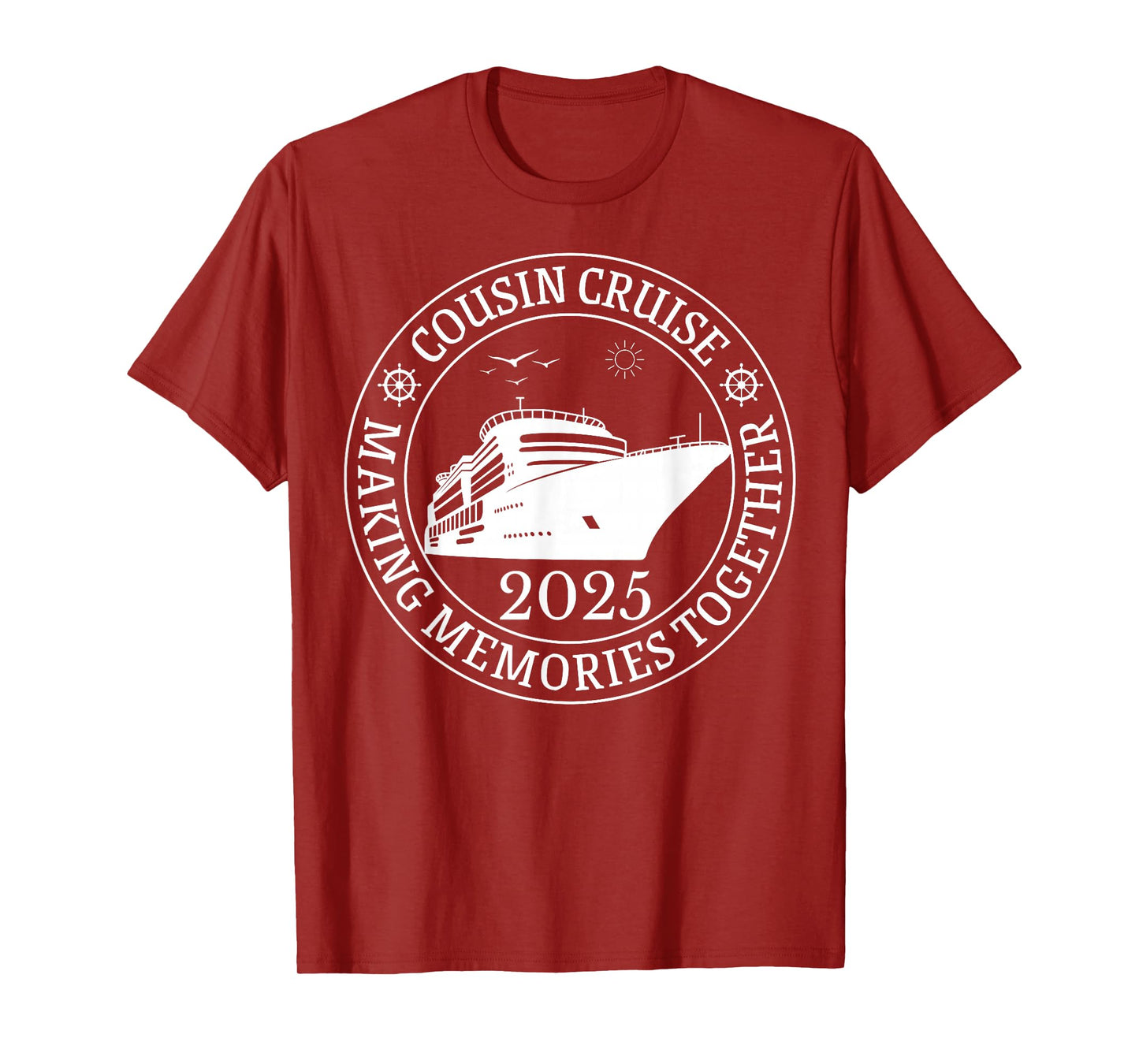 Cousin Cruise Making Memories Together Vacation Trip 2025 T-Shirt