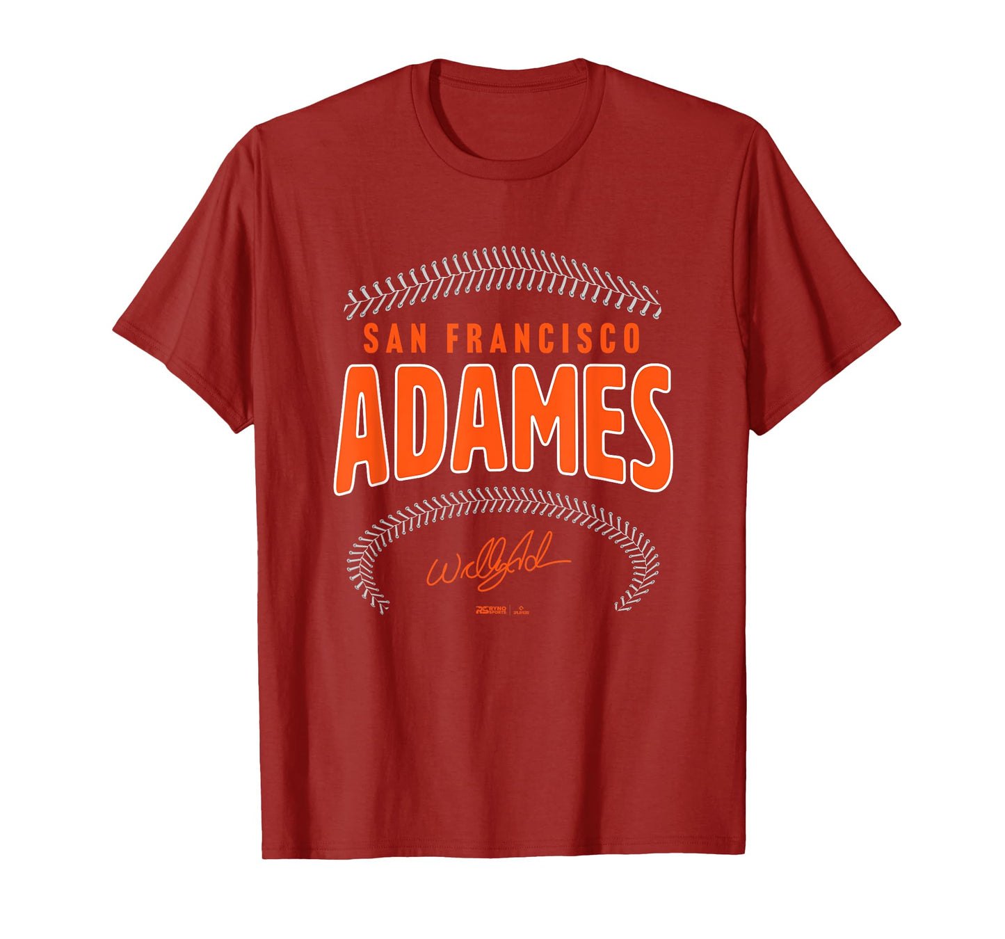 Willy Adames San Francisco Name & Number MLB Players T-Shirt
