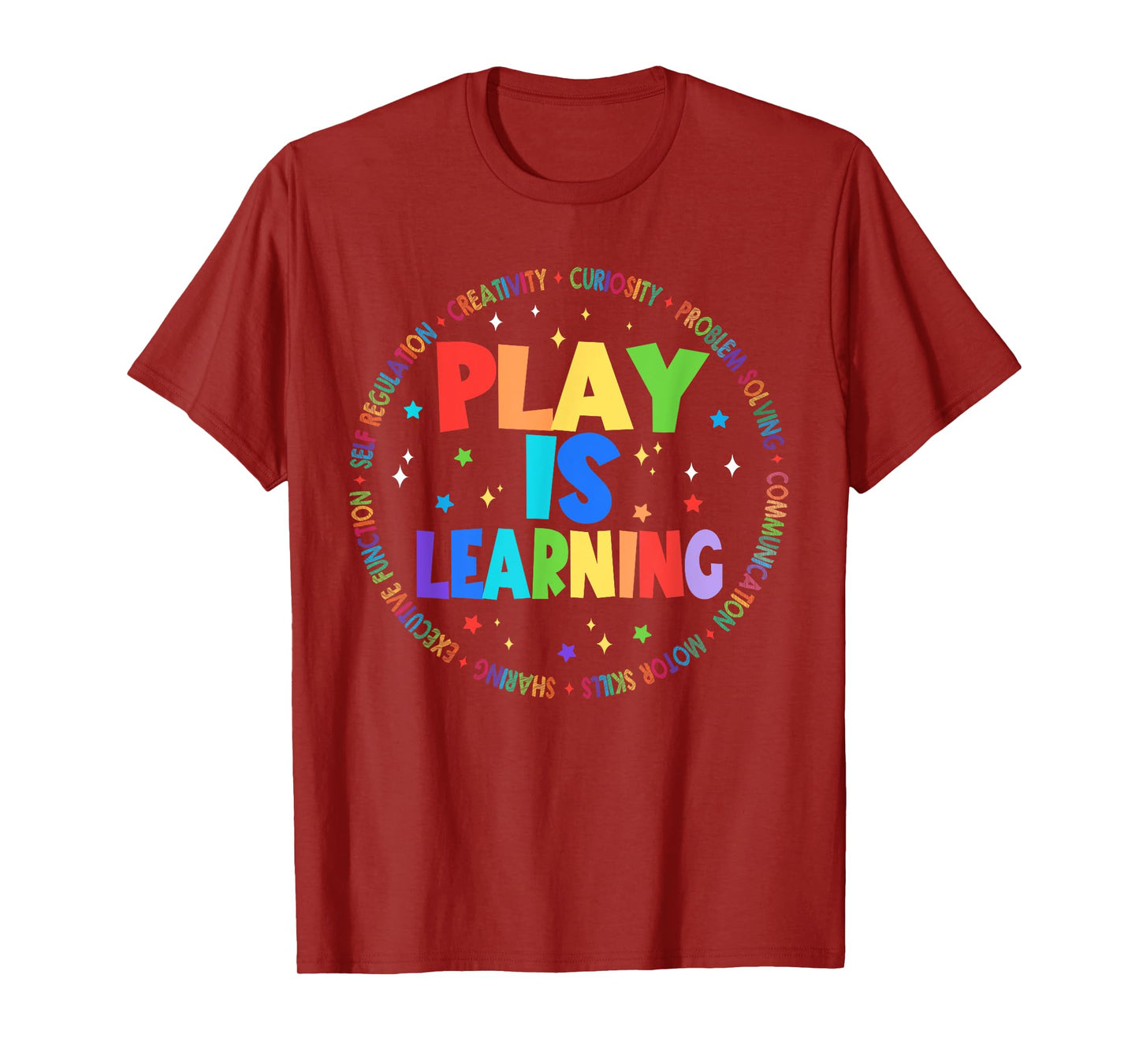Retro Play Is Learning Teacher Back To School T-Shirt for Men Women Girls Kids