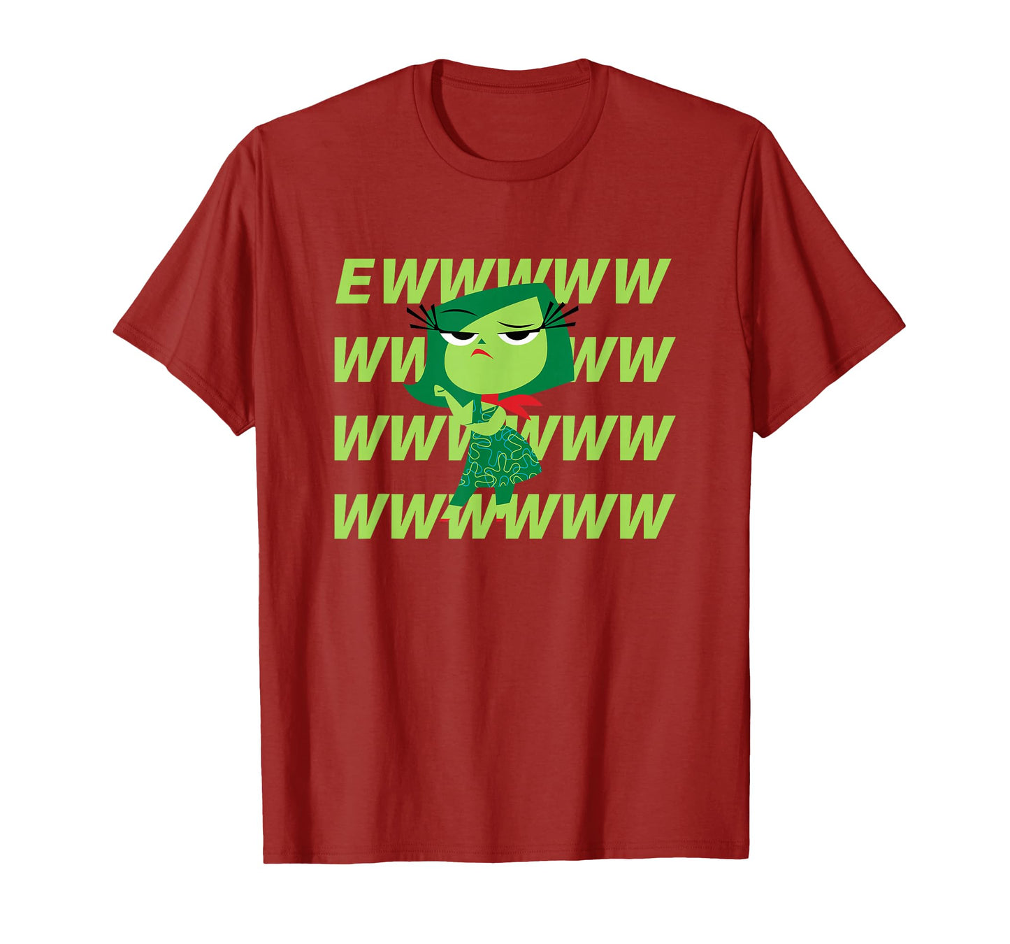 Disney Pixar Inside Out 2 Disgust Eww T-Shirt