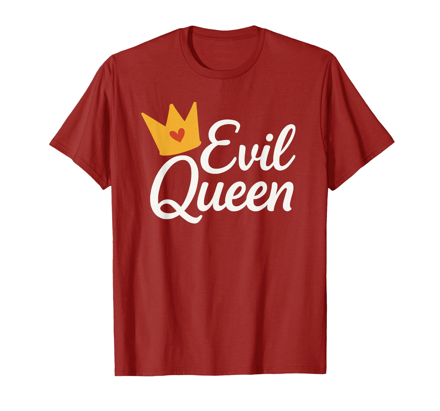 Sassy Evil Queen Crown Funny Costume T-Shirt