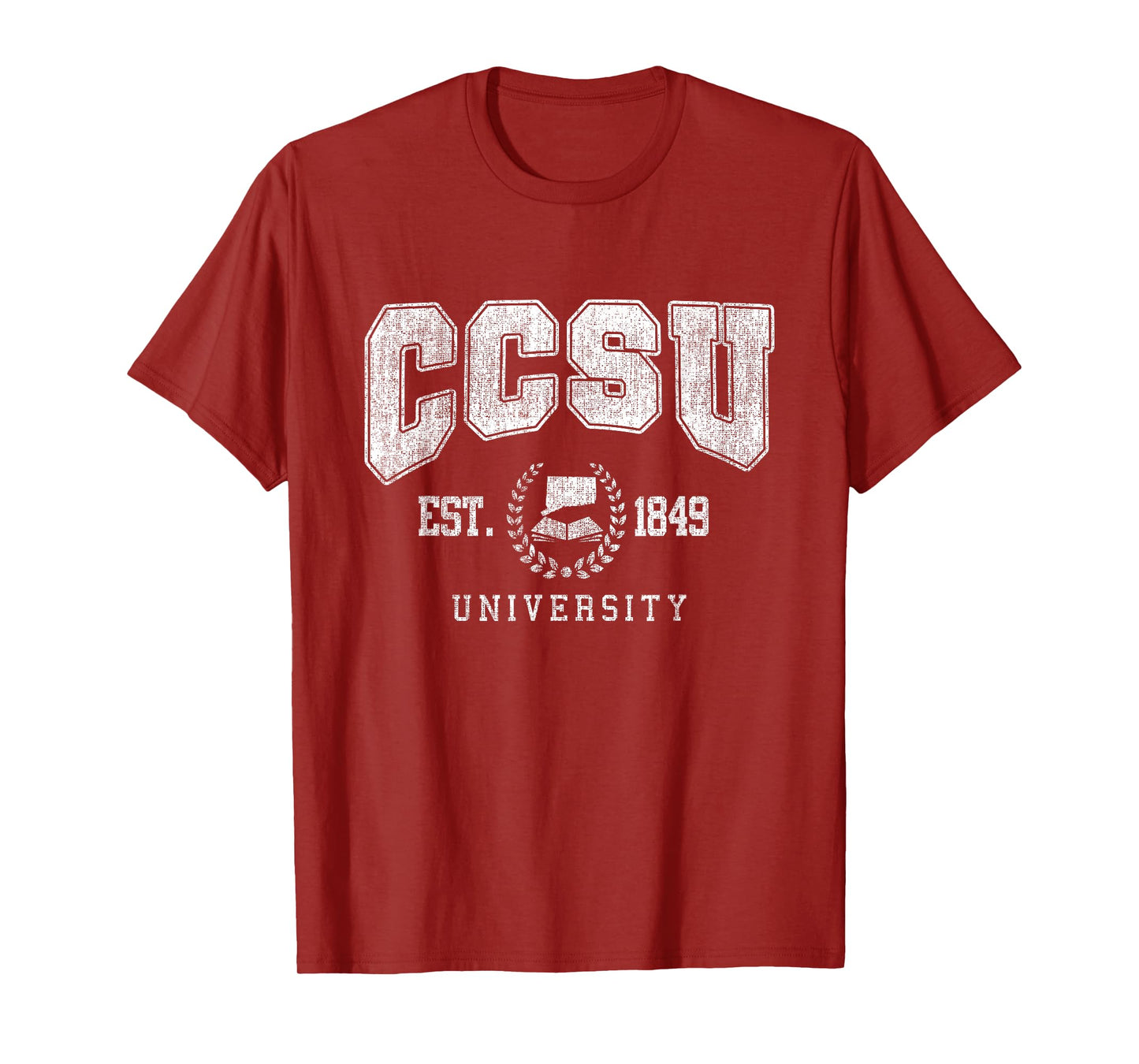 Womens CCSU Arch Retro for Tee Men Women T-Shirt