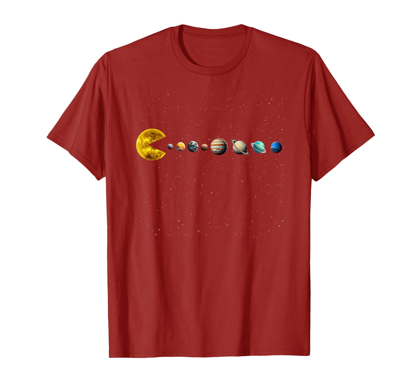 Funny Solar System - Astronauts Space Video Games T-Shirt