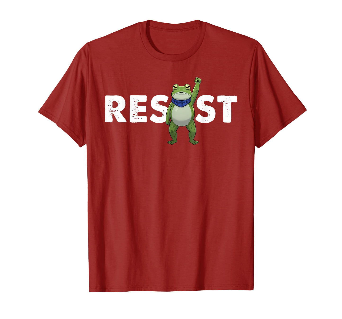 Retro Portland Frog Protest Men Women T-Shirt