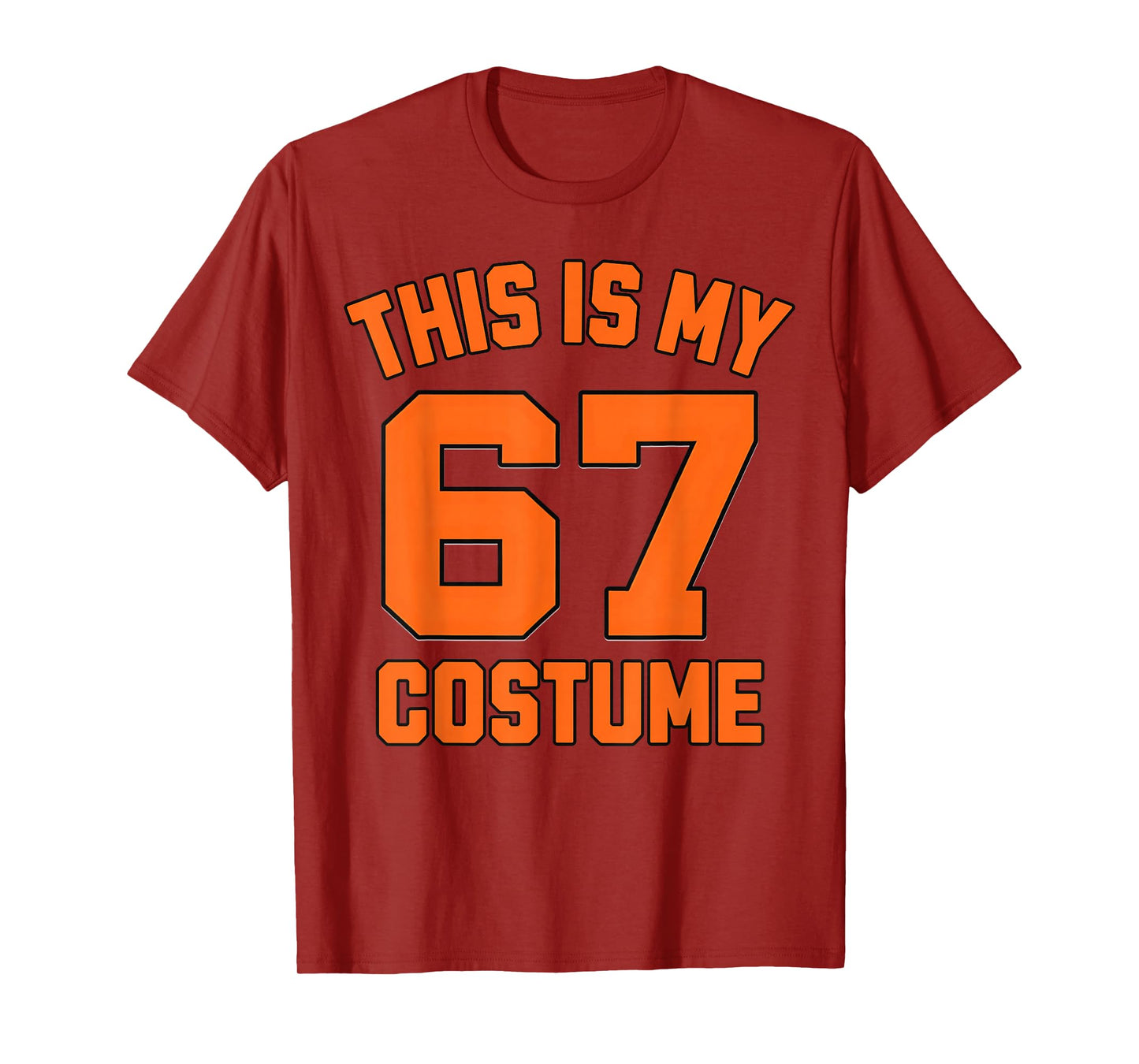 Brainrot Meme Boys Kids 67 This is My Halloween 67 Costume T-Shirt