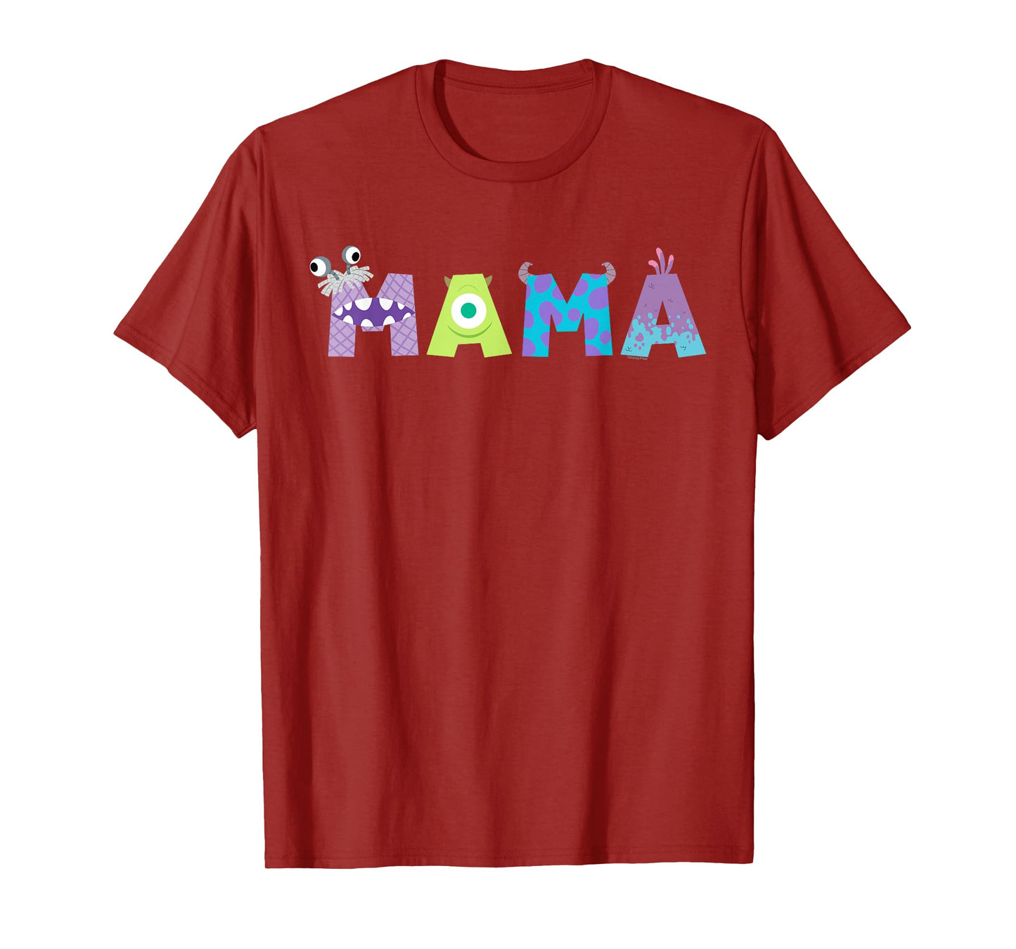 Disney and Pixar's Monsters, Inc. Mama Mother's Day Birthday T-Shirt