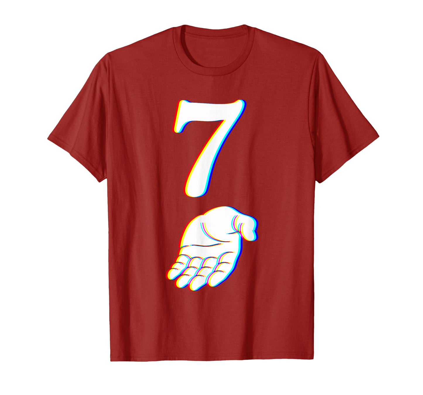 Number 7 Matching 67 Meme Halloween Costume Men Women Kids T-Shirt