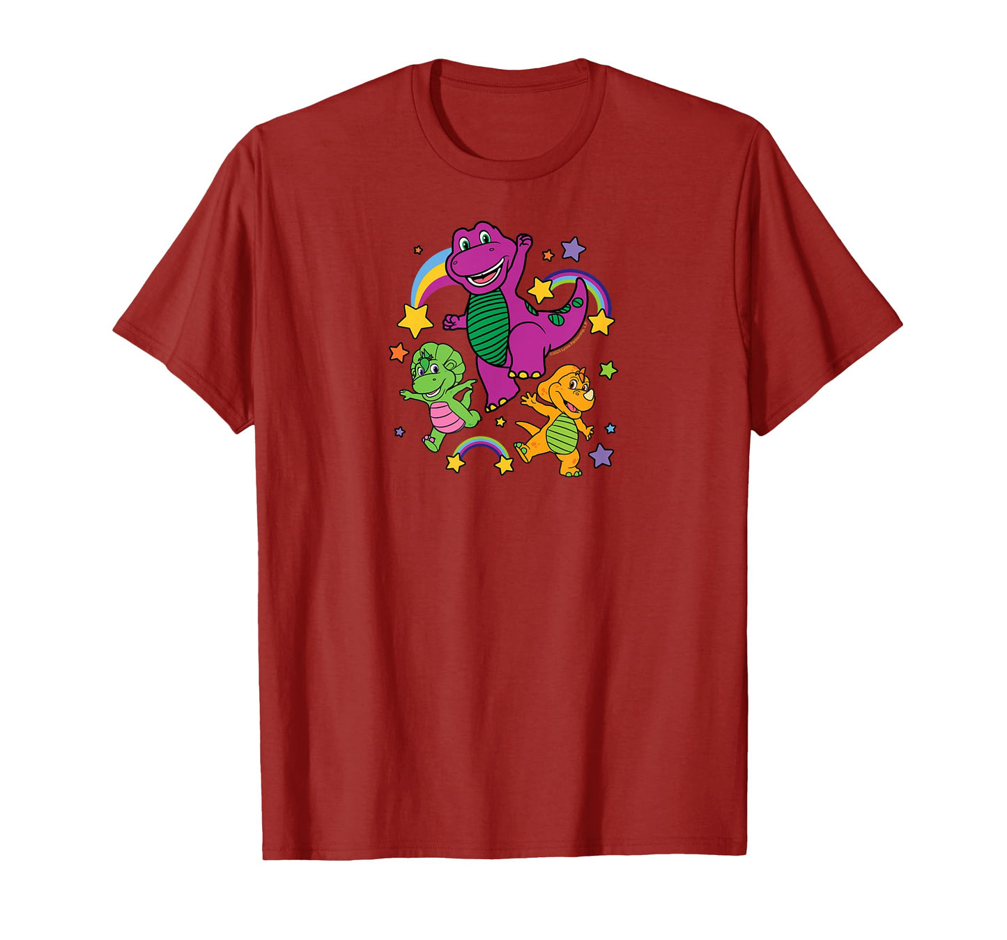 Barney BJ and Baby Bop Rainbow Stars T-Shirt
