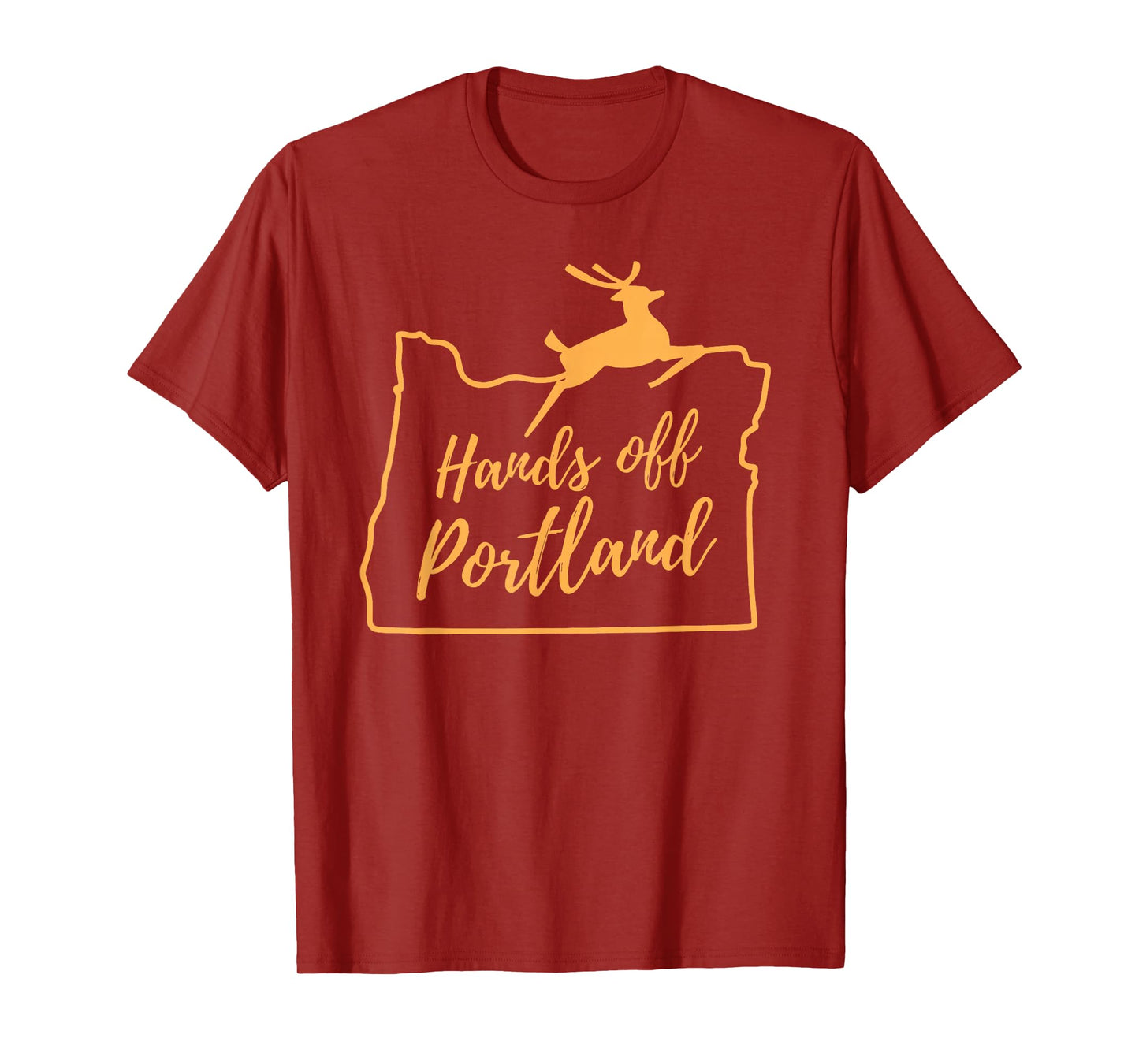 Hands-Off Portland Protest Men Women T-Shirt