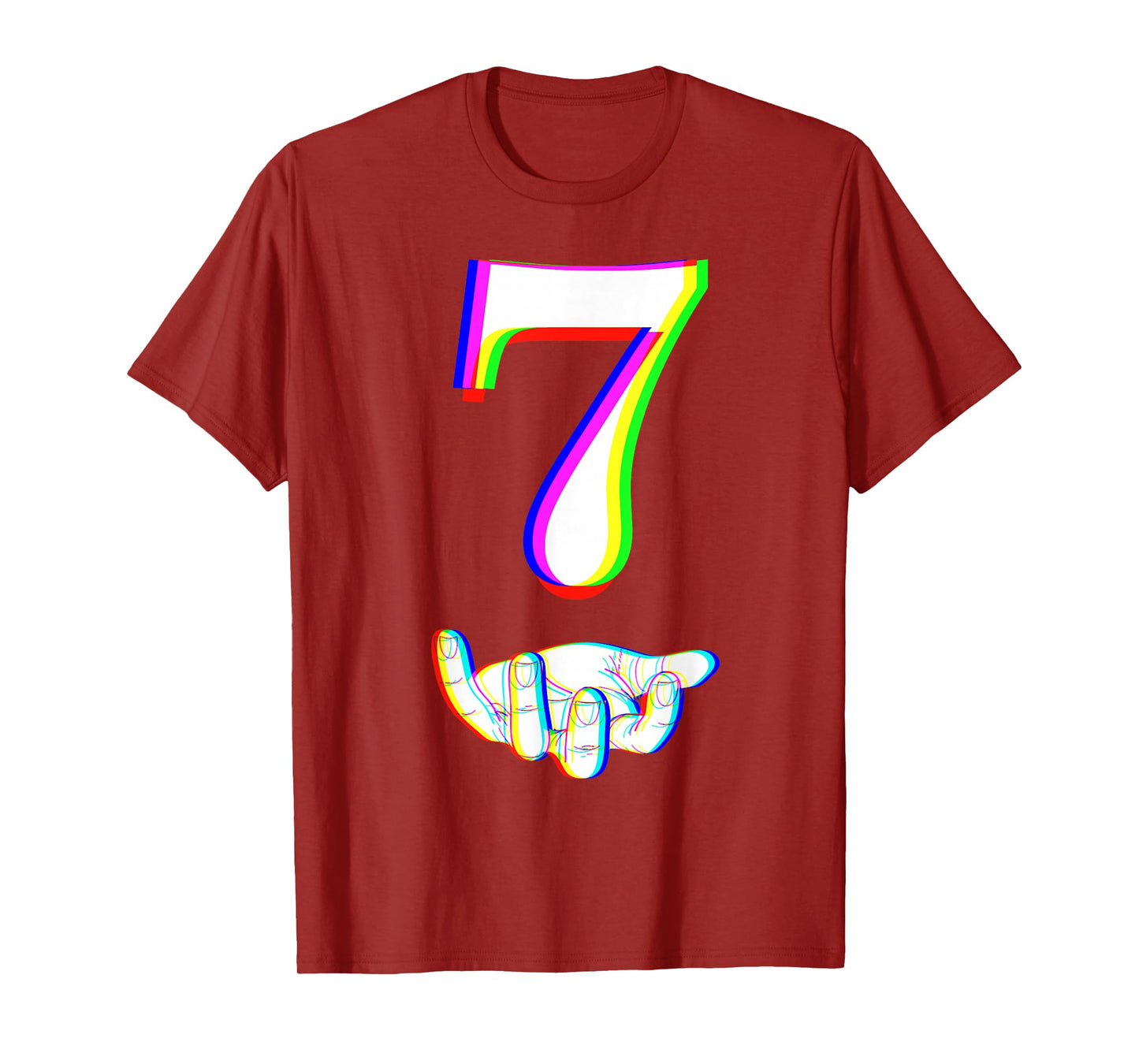 Number 7 Matching 67 Meme Halloween Costume Men Women Kids T-Shirt